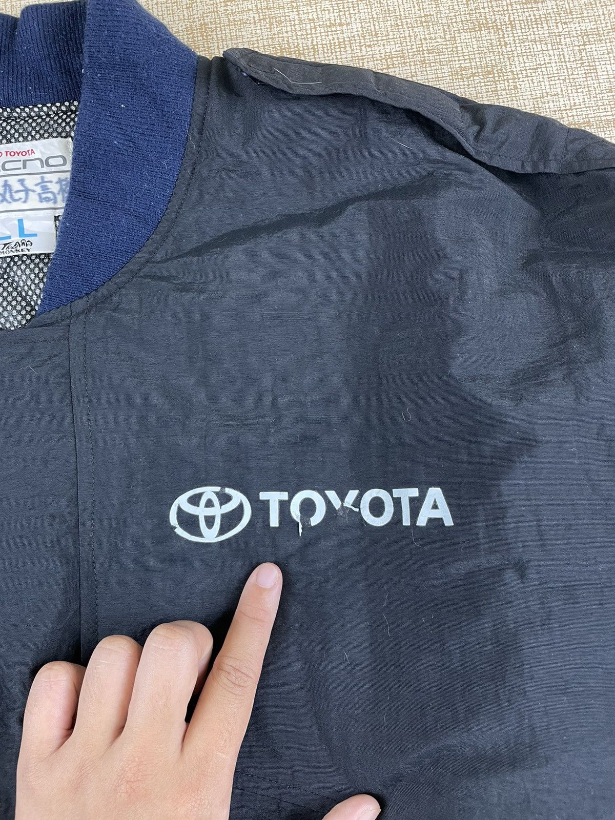 Vintage VINTAGE TOYOTA TECNO 90s Japan Racing Workwear Jacket Size US L / EU 52-54 / 3 - 6 Thumbnail