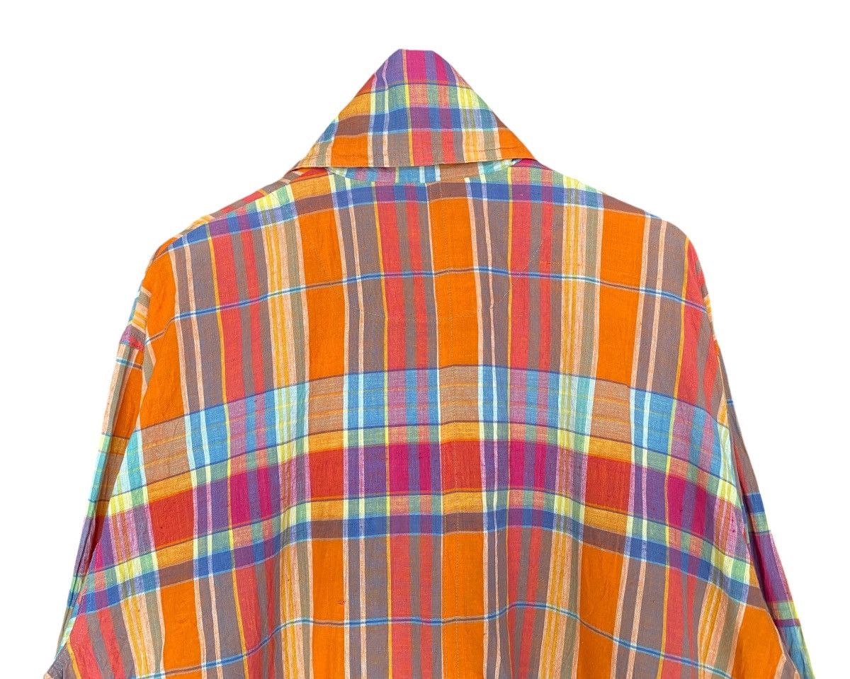 Japanese Brand Rare FIFTH STREET indies Madras Cardigan Size US XXL / EU 58 / 5 - 11 Thumbnail