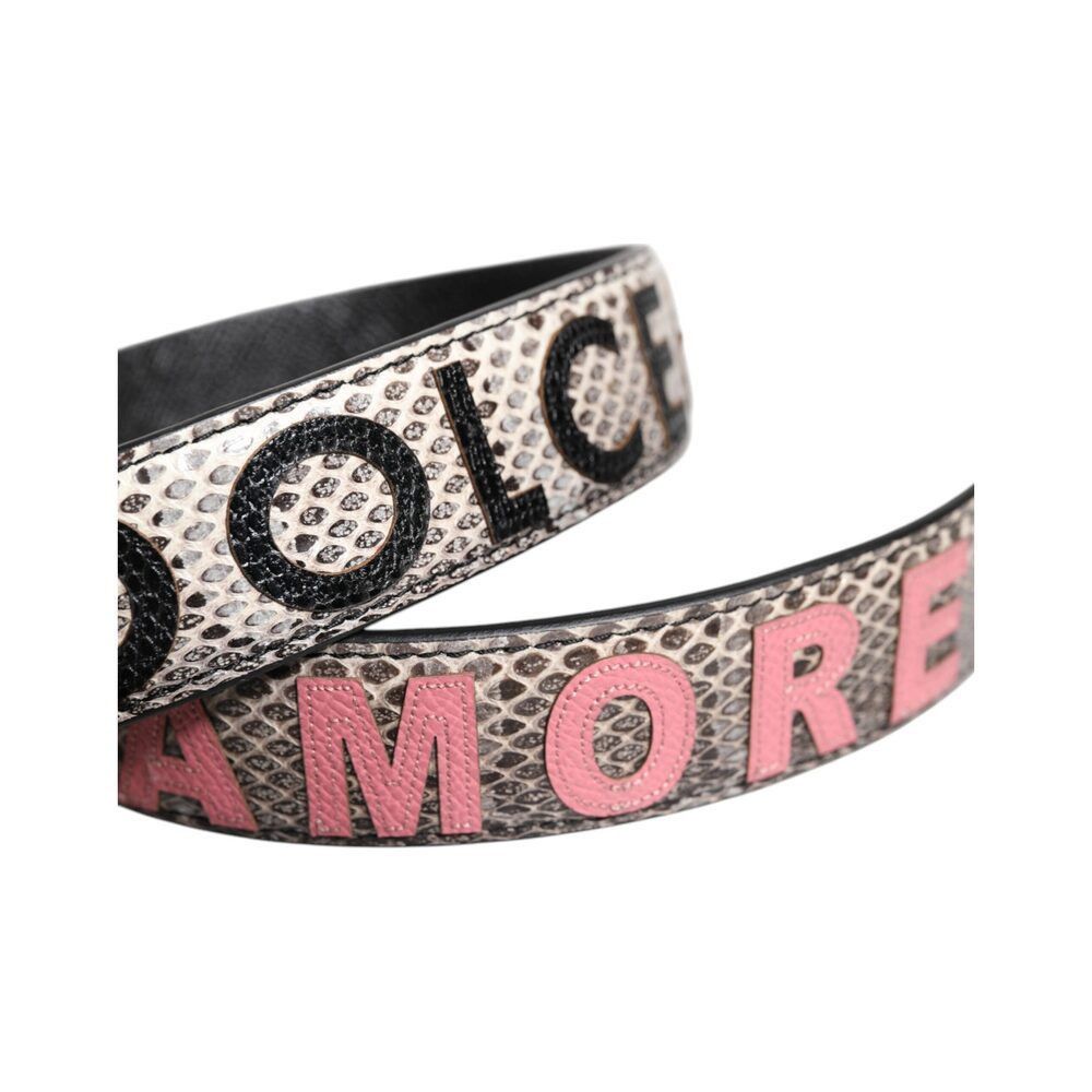 Dolce & Gabbana Dolce & Gabbana Multicolor DG AMORE Patch Bag Shoulder Strap Size ONE SIZE - 5 Thumbnail