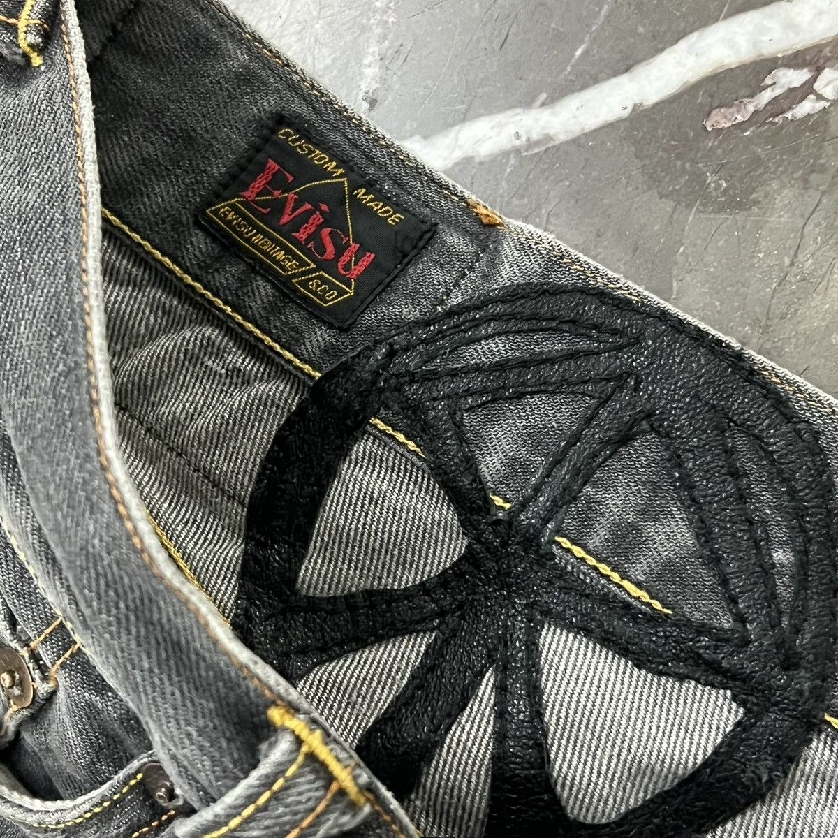 Evisu Evisu No.2 Blk Size US 30 / EU 46 - 8 Thumbnail