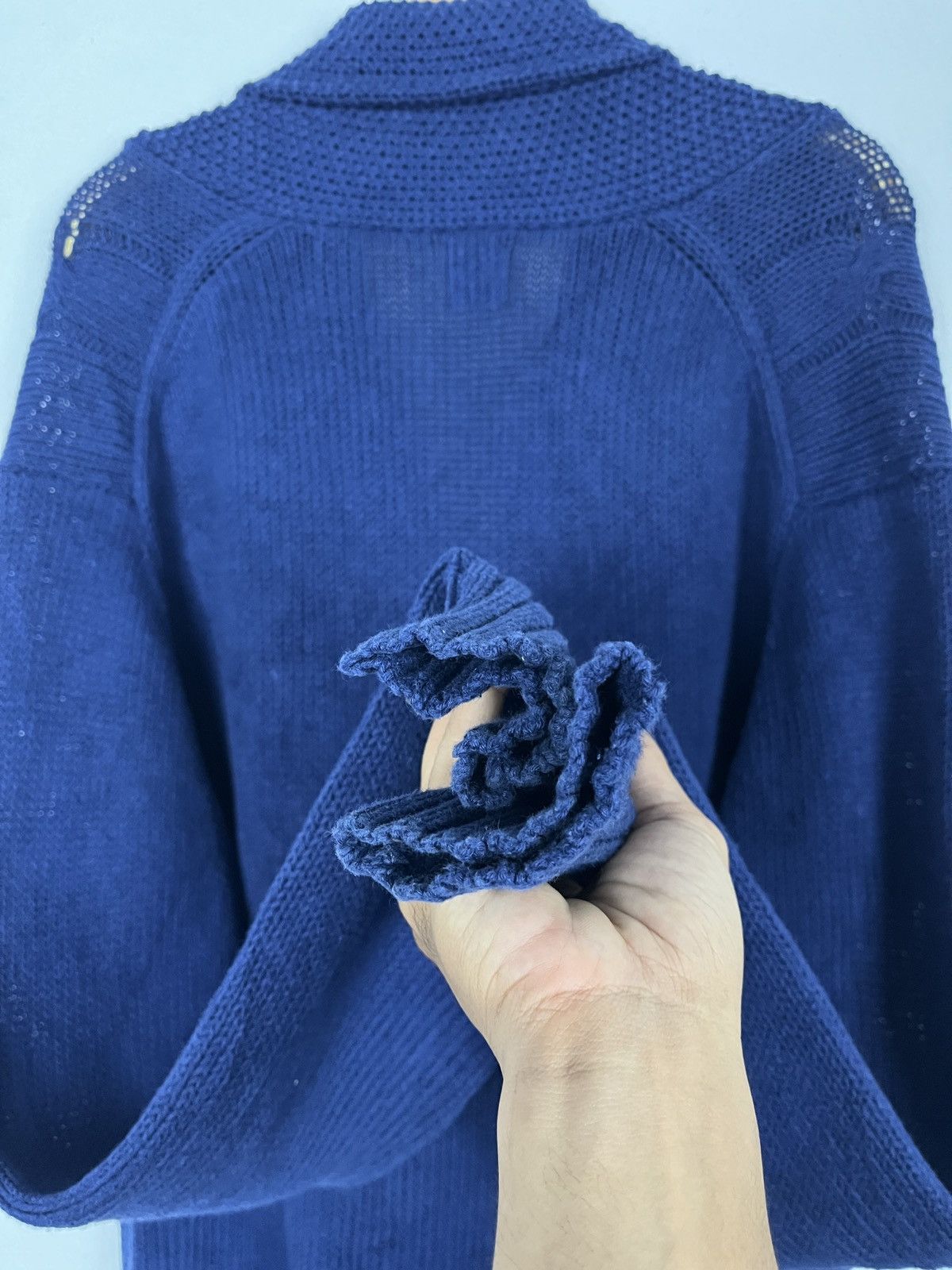 Designer × Homespun Knitwear × Takeo Kikuchi Takeo Kikuchi Knitted Cardigan Size US S / EU 44-46 / 1 - 4 Thumbnail