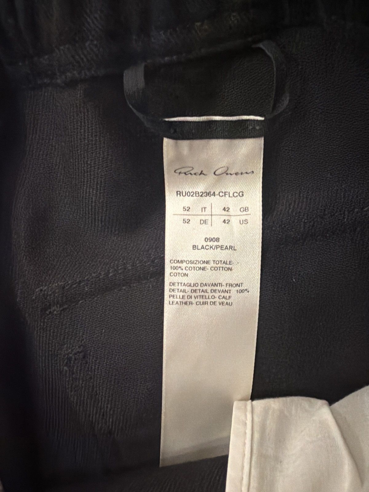 Rick Owens Rick Owens Bauhaus pant Strobe F/W 22 Size US 34 / EU 50 - 4 Thumbnail
