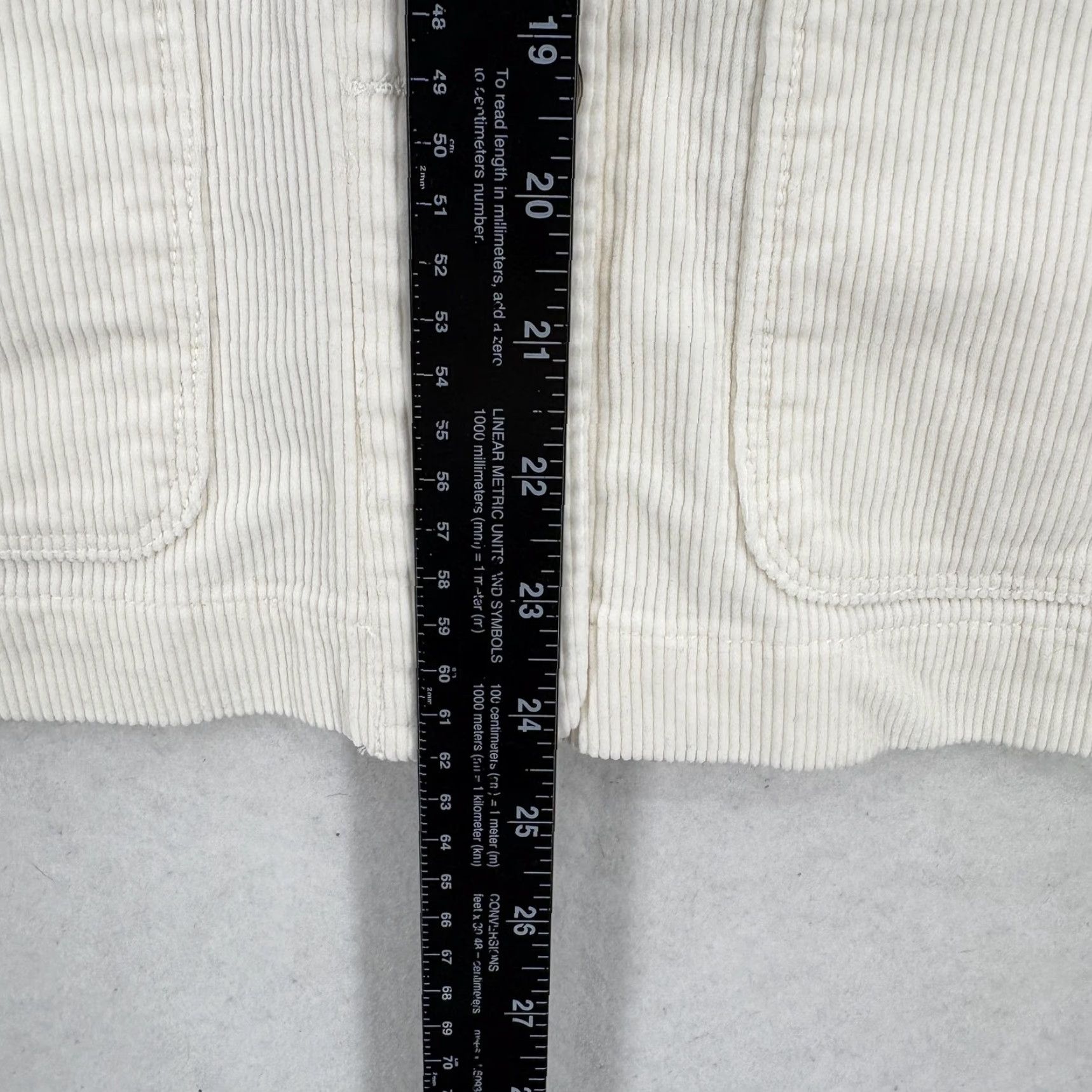 Talbots VINTAGE: TALBOTS Jacket Womens PL Beige Corduroy Button Front Utility Petite Casual NWT Size L / US 10 / IT 46 - 7 Thumbnail