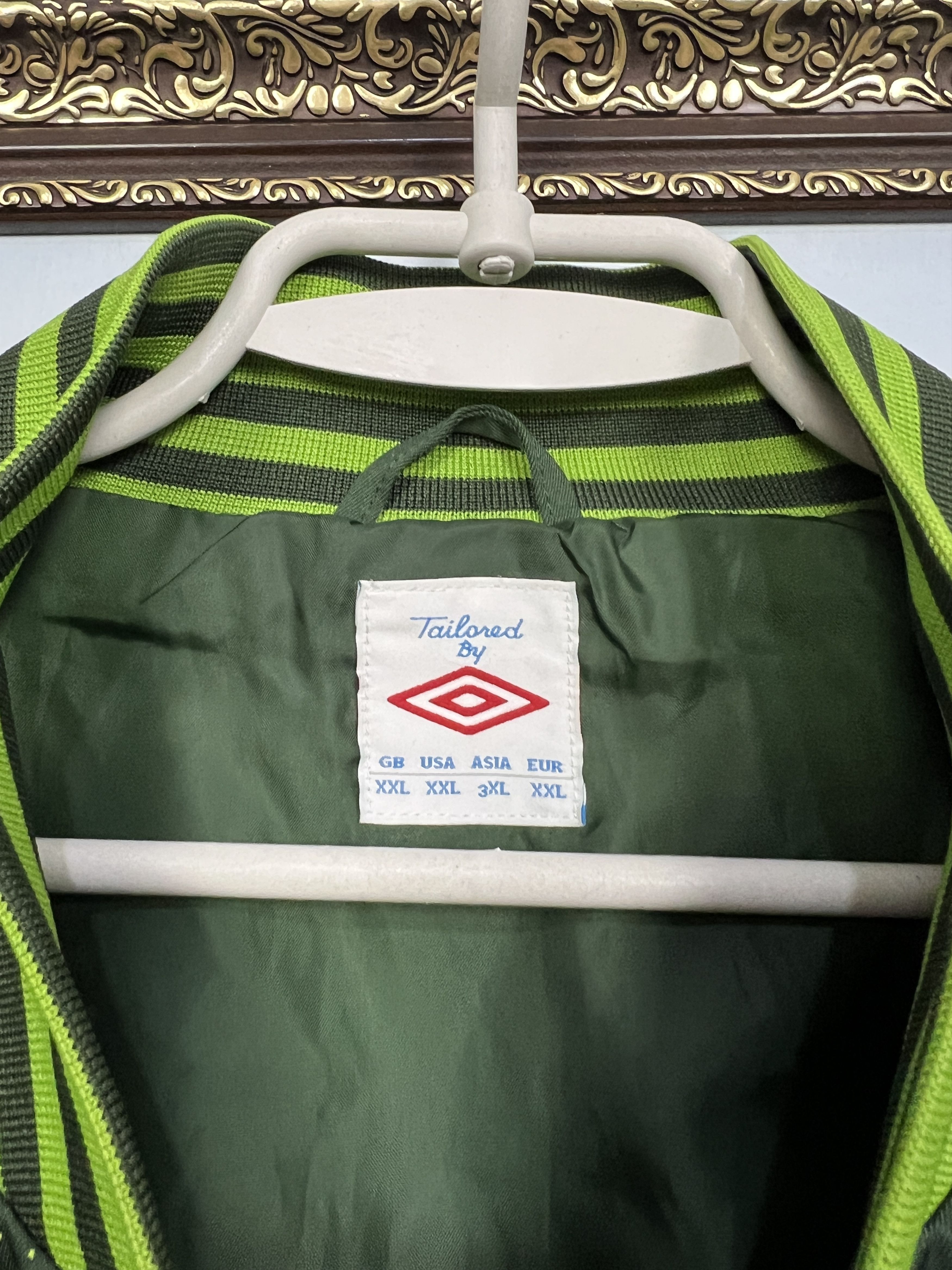 Umbro Manchester City Football Jacket Soccer Track Top Rare Size US XXL / EU 58 / 5 - 7 Thumbnail