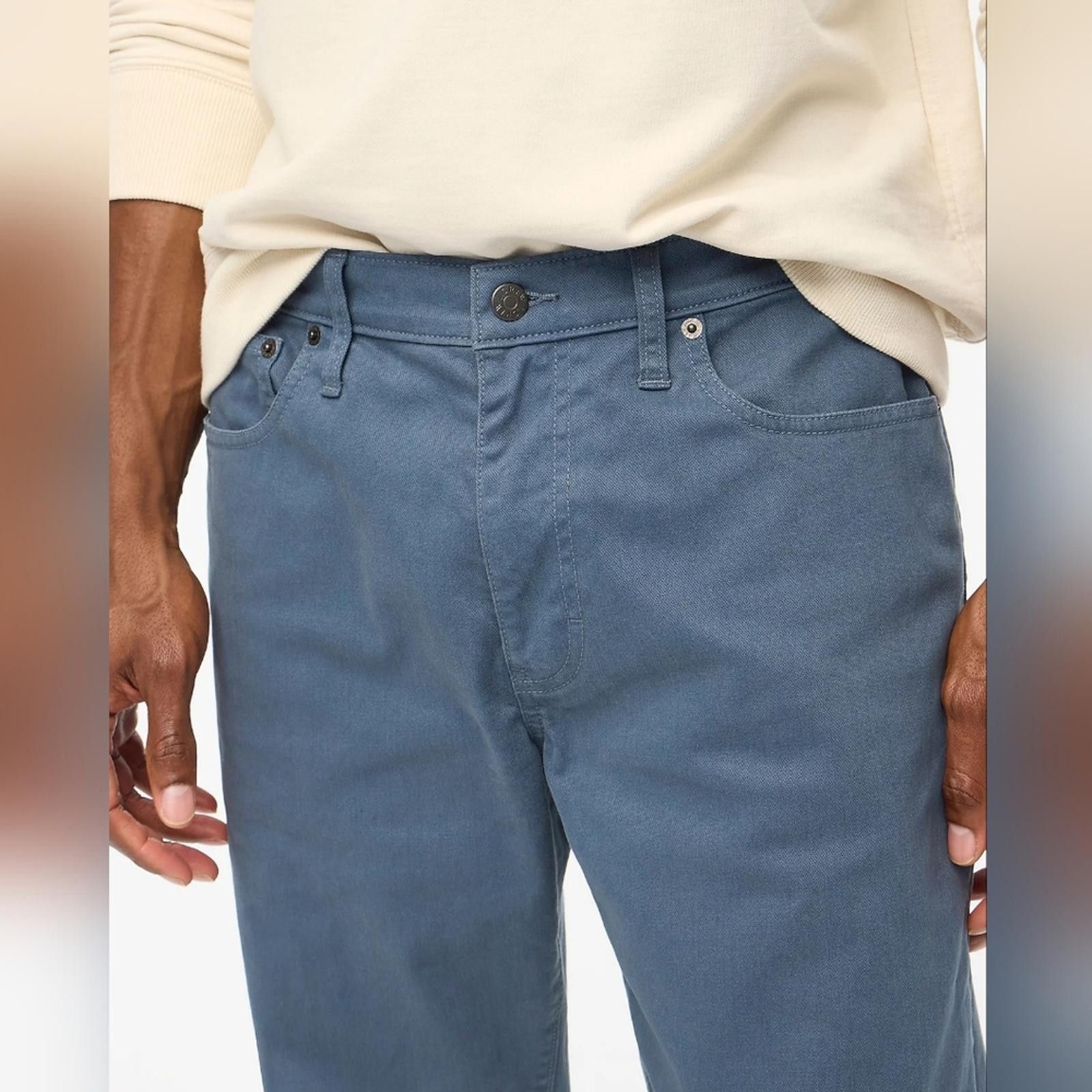 J.Crew J Crew Straight-fit garment-dyed five-pocket pant Size US 31 - 2 Thumbnail