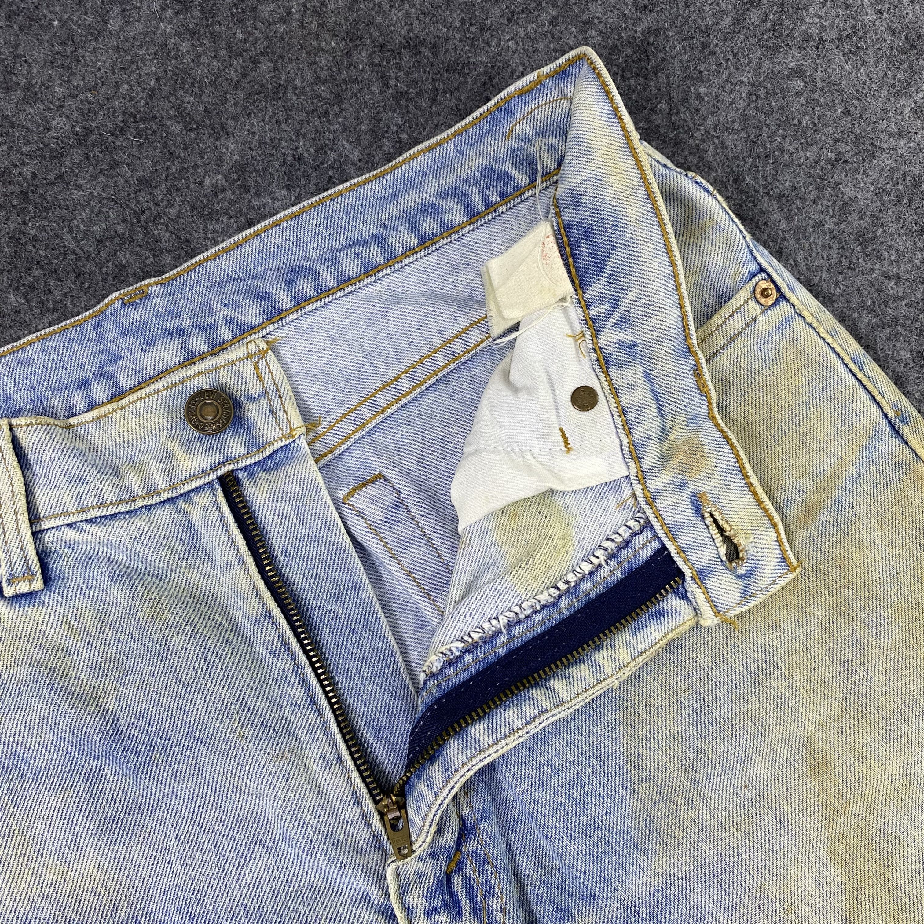 Levi's × Vintage Vintage Levi's 510-0217 Distressed Blue Wash Jeans-J1175 Size US 32 / EU 48 - 7 Thumbnail