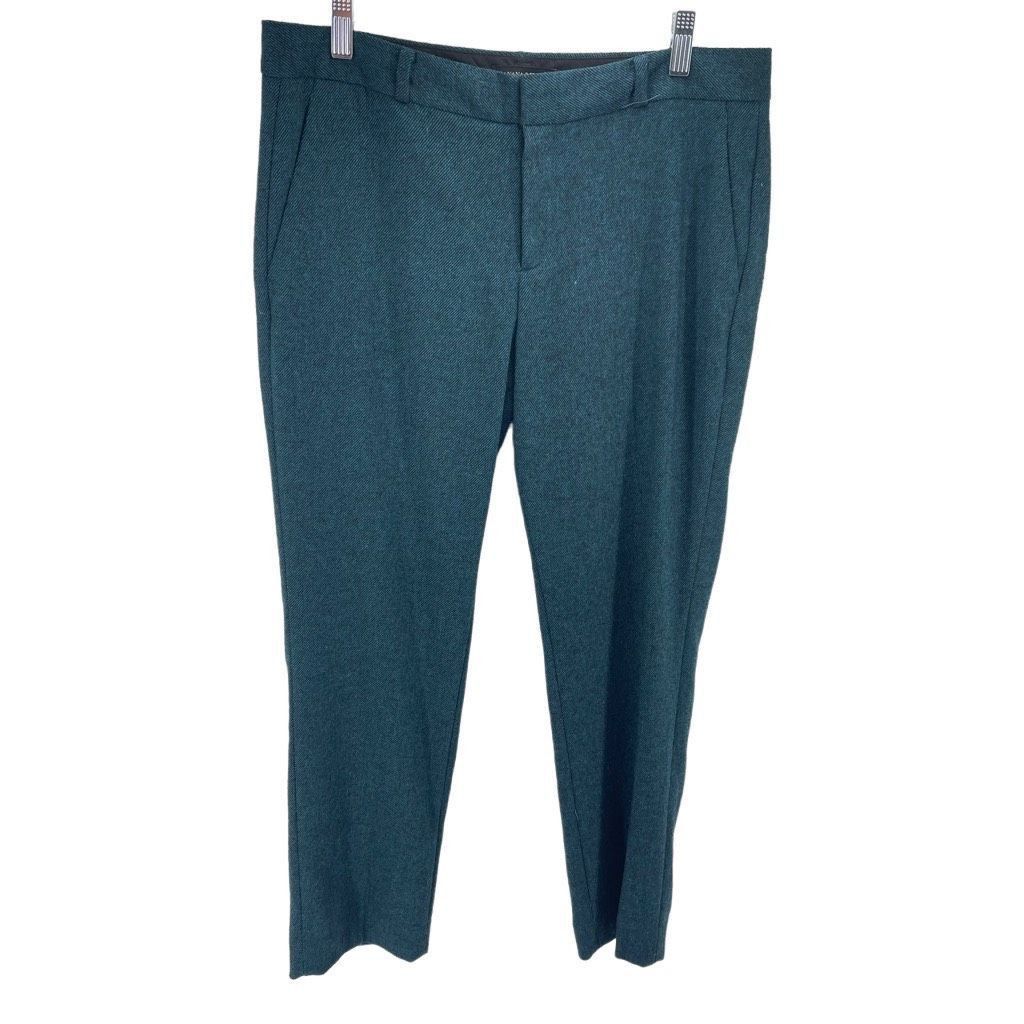Banana Republic Banana Republic Womens Ryan Dress Pants Flat Front Slacks Te Size 32" / US 10 / IT 46 - 10 Thumbnail