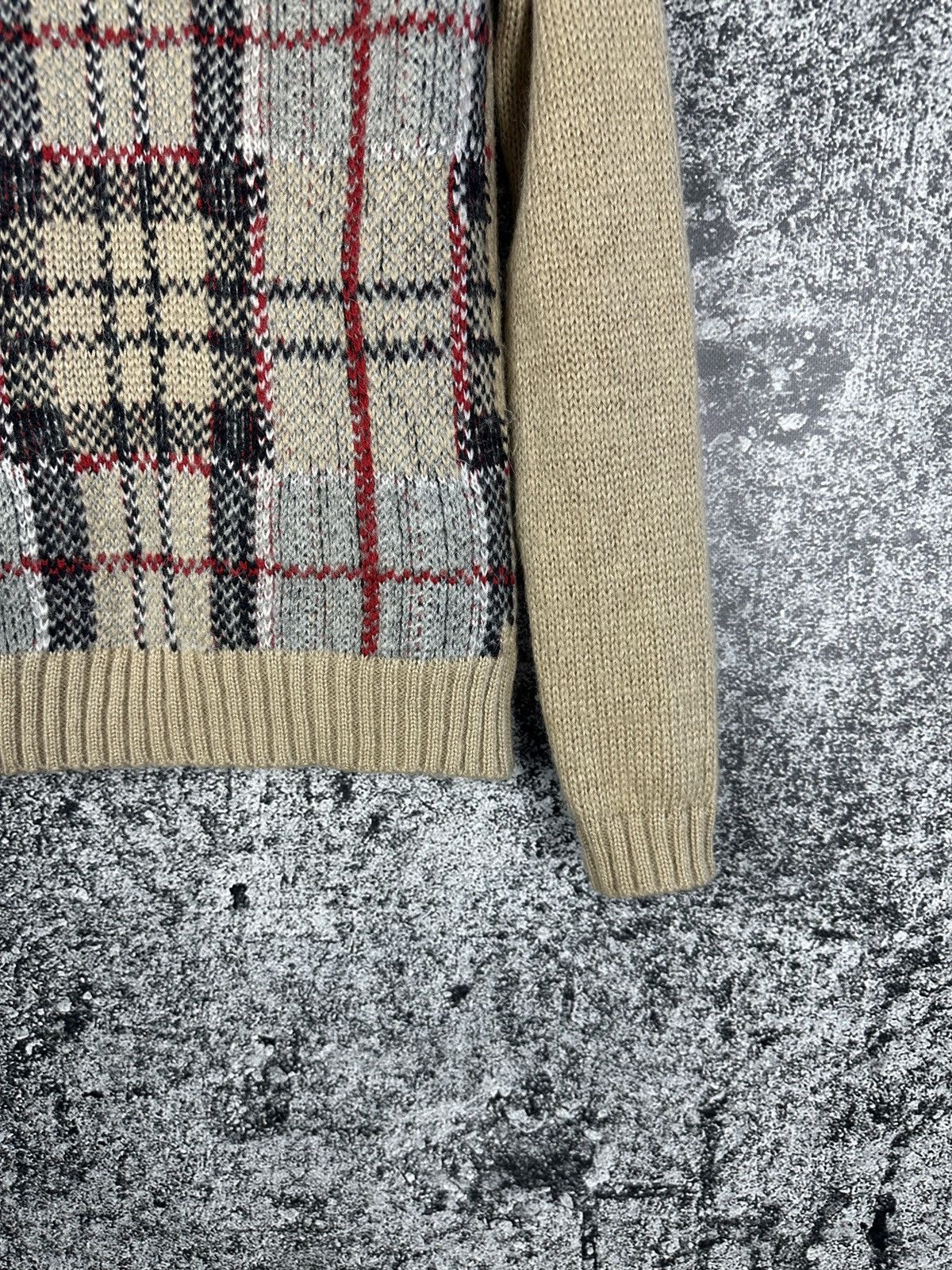 Barbour Barbour Dress Tartan Morlich Knit Crew Sweater UK 8 USA 4 Size S / US 4 / IT 40 - 7 Thumbnail