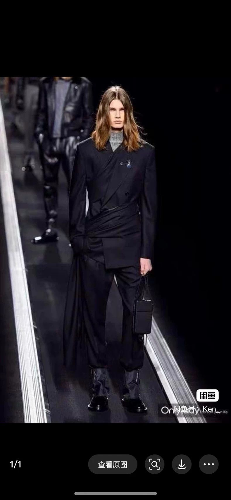 Dior Dior Black suit 2502-Nextarrow Size 44R - 1 Thumbnail