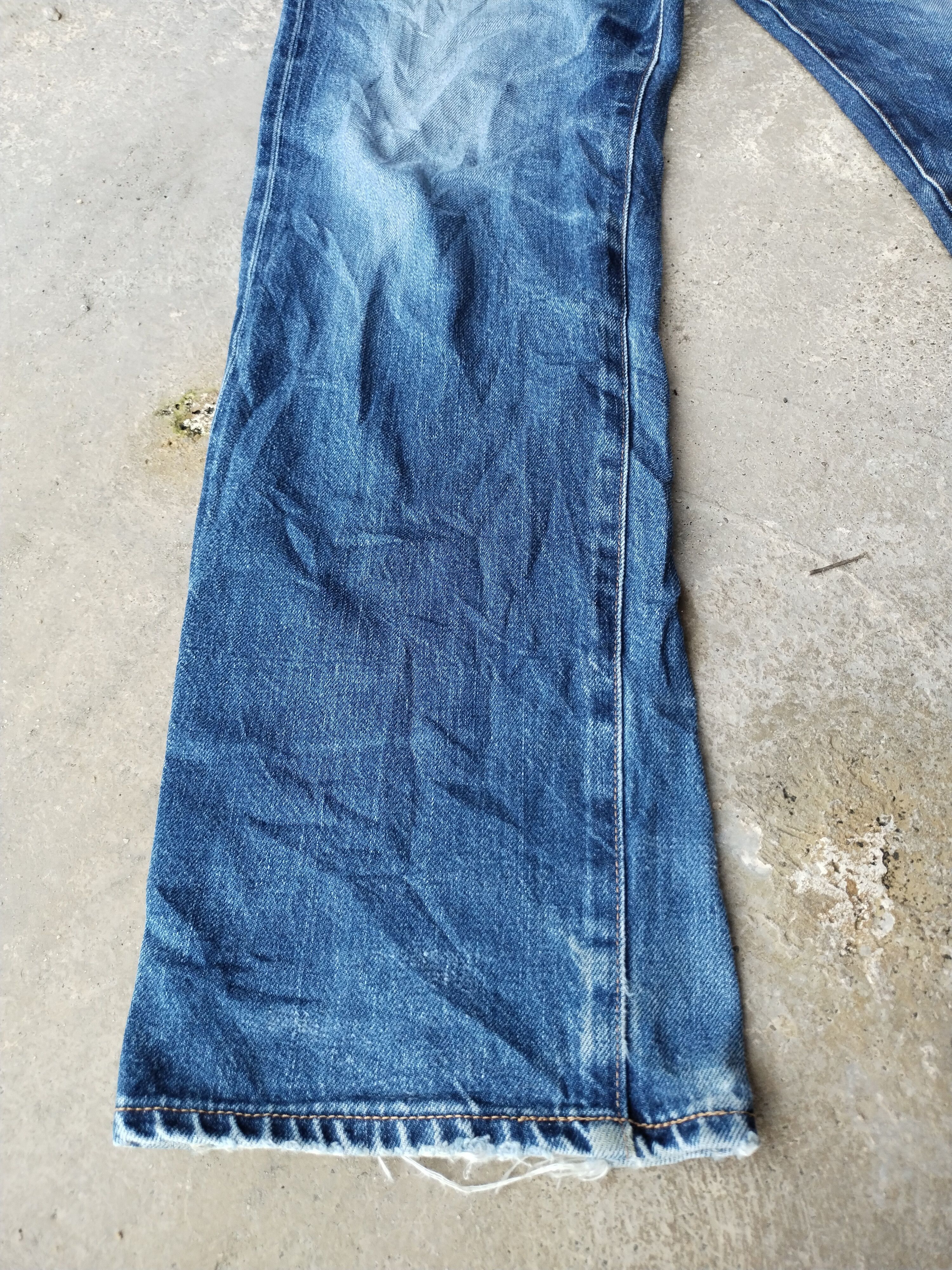 Stussy Vintage Stussy Selvedge Distressed Jeans RARE Punk Size 36" / US 14 / IT 50 - 3 Thumbnail