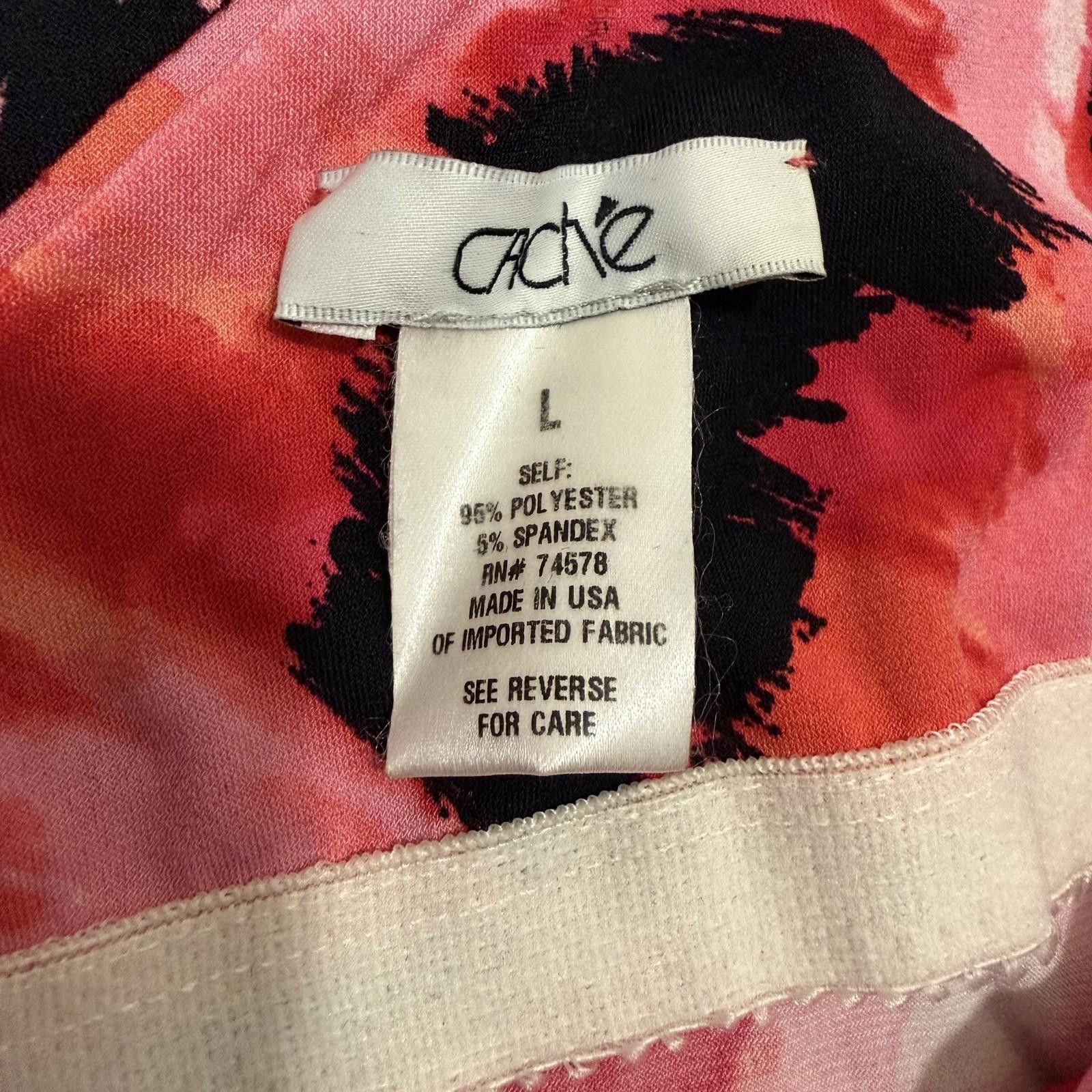 Other Cache One-Shoulder Animal Print Top Size Large Size L / US 10 / IT 46 - 4 Thumbnail
