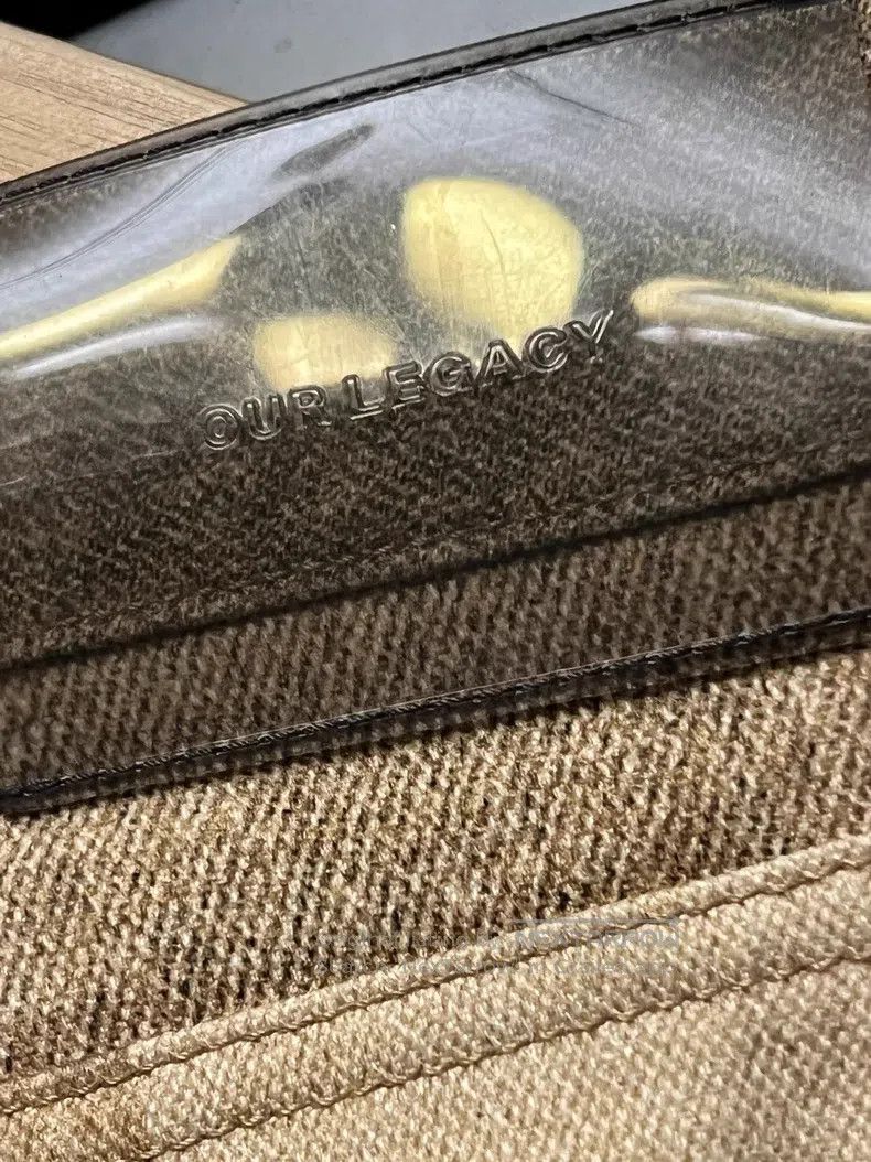 Our Legacy Our Legacy Khaki denim pants Size US 31 - 3 Thumbnail