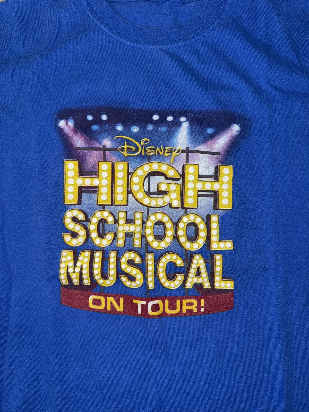 Disney Vintage Disney High School Musical on Tour T-Shirt Size US M / EU 48-50 / 2 - 3 Thumbnail