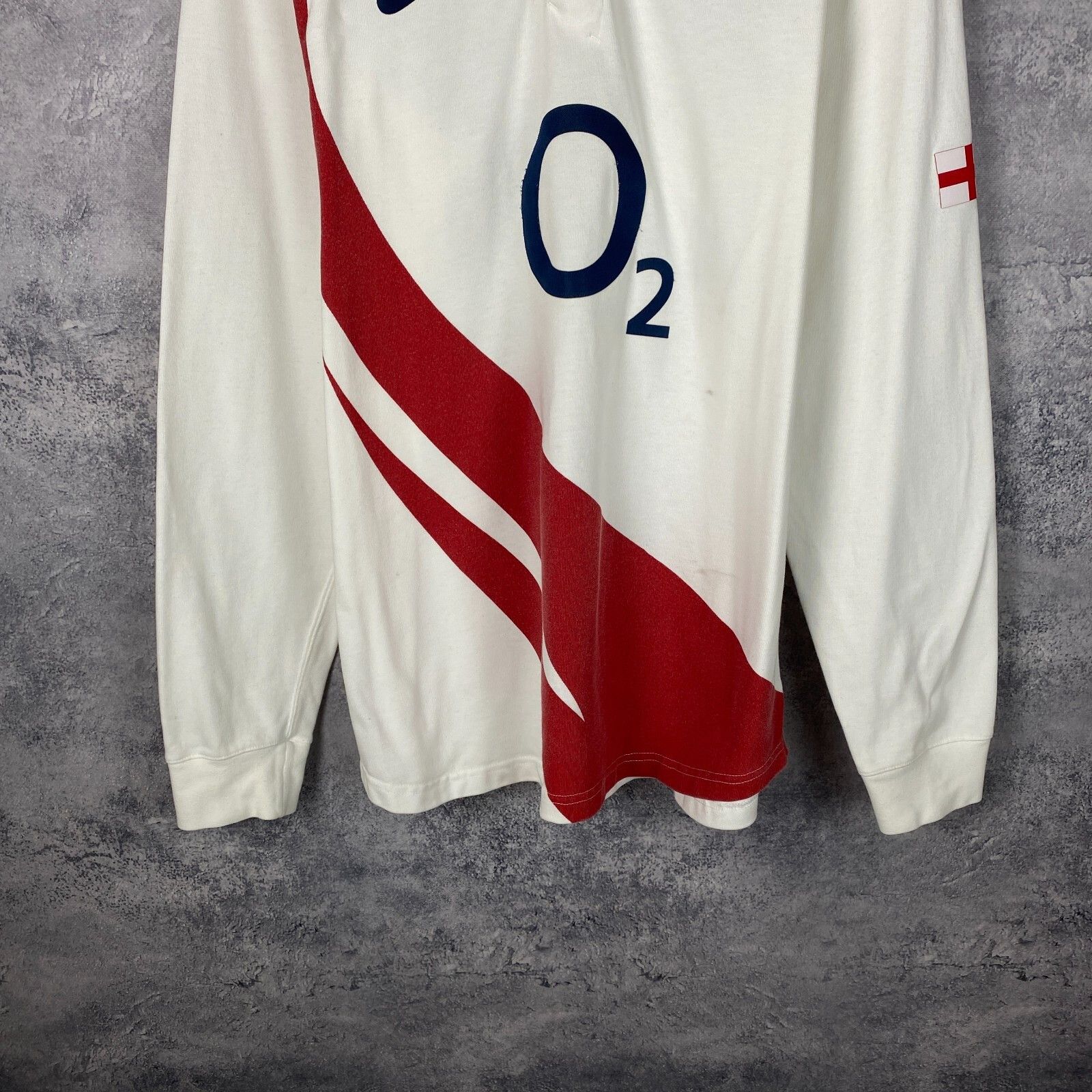 Nike Nike Vintage England Rugby Shirt Men's Size XL White ` Size US XL / EU 56 / 4 - 3 Thumbnail
