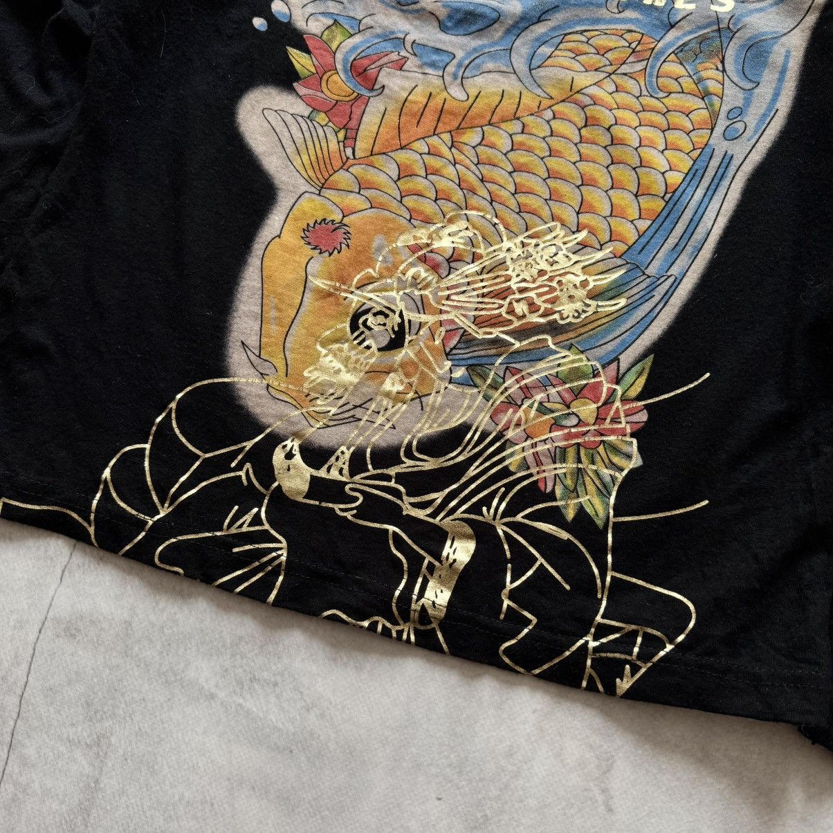 Christian Audigier Y2K Christian Audigier Ed Hardy Big Logo Longsleeve Size S / US 4 / IT 40 - 5 Thumbnail