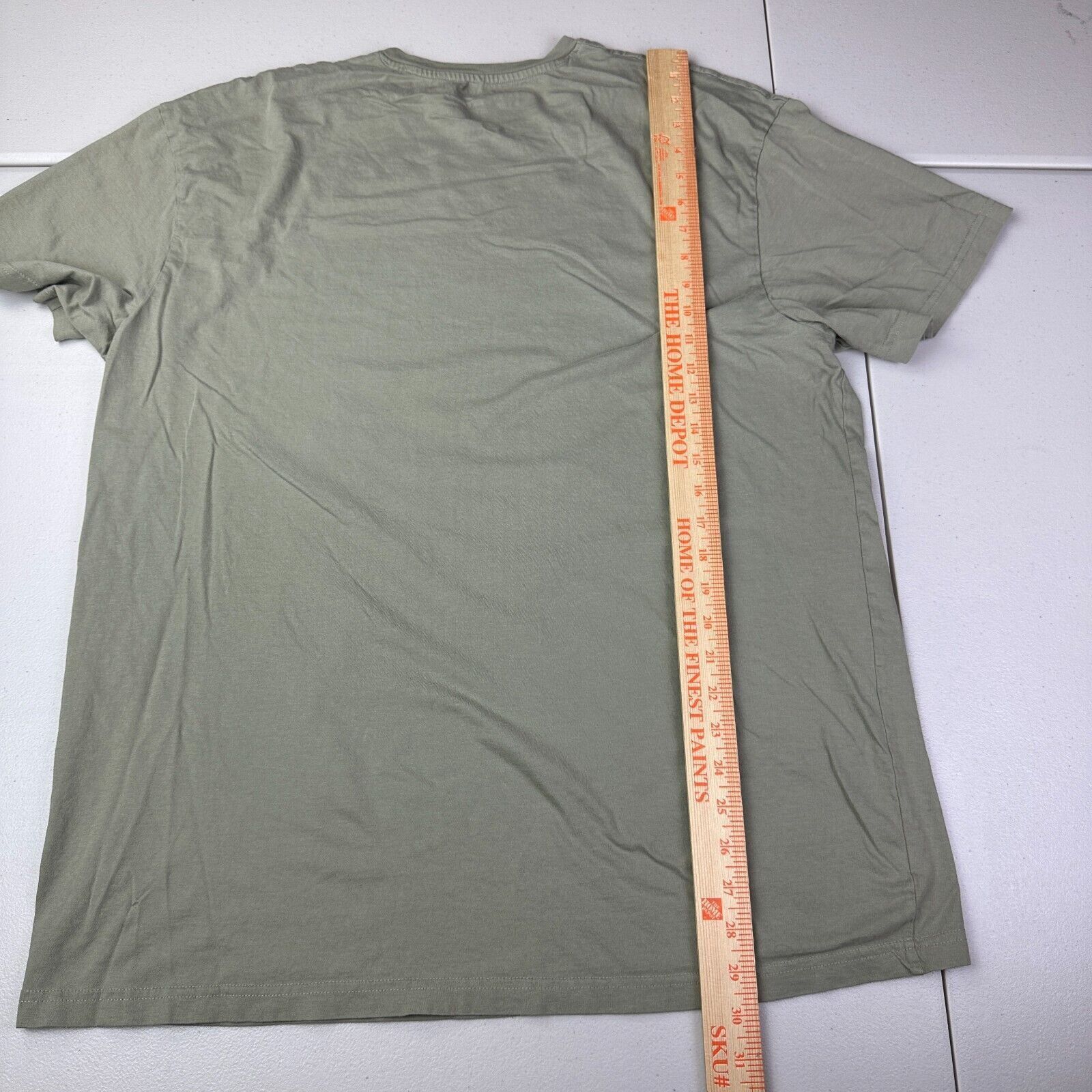 BKE BKE T-Shirt Short Sleeve Basic Fit Solid Casual Cotton Men Size US XXL / EU 58 / 5 - 6 Thumbnail