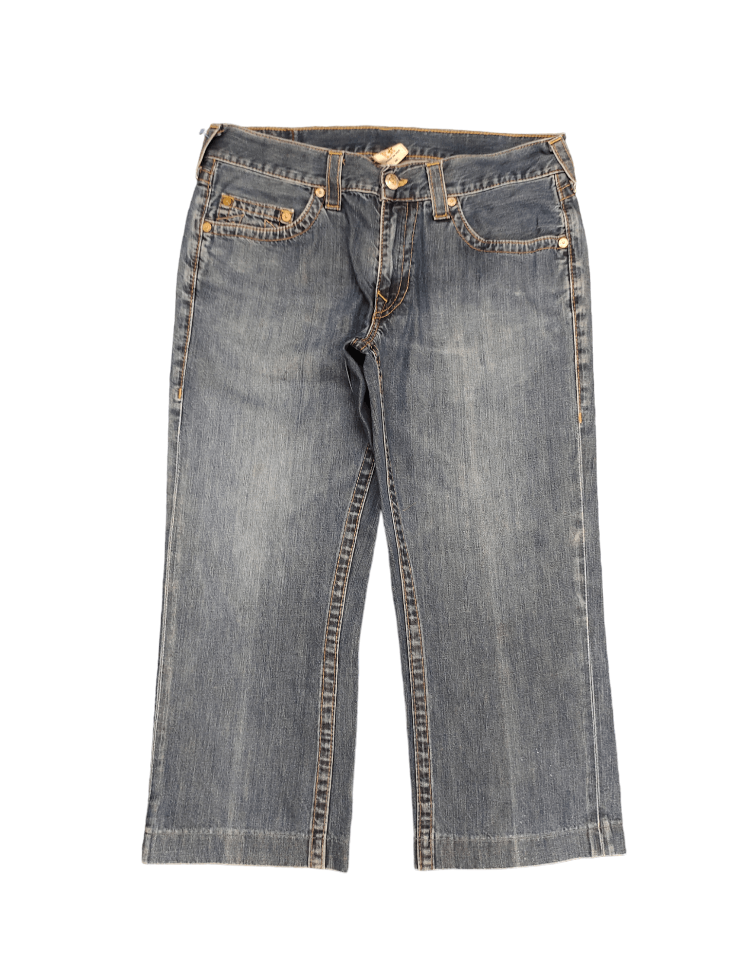 True Religion Baggy Jeans True Religion 'BOBB' Wide Leg Denim Y2k Jnco Size US 36 / EU 52 - 7 Thumbnail
