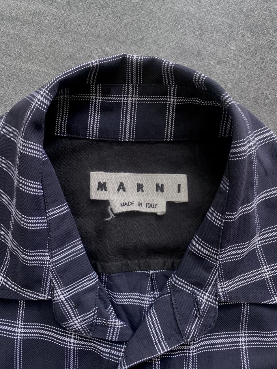 Marni FREE TAX! Cropped Plaid Shirt Size US M / EU 48-50 / 2 - 5 Thumbnail