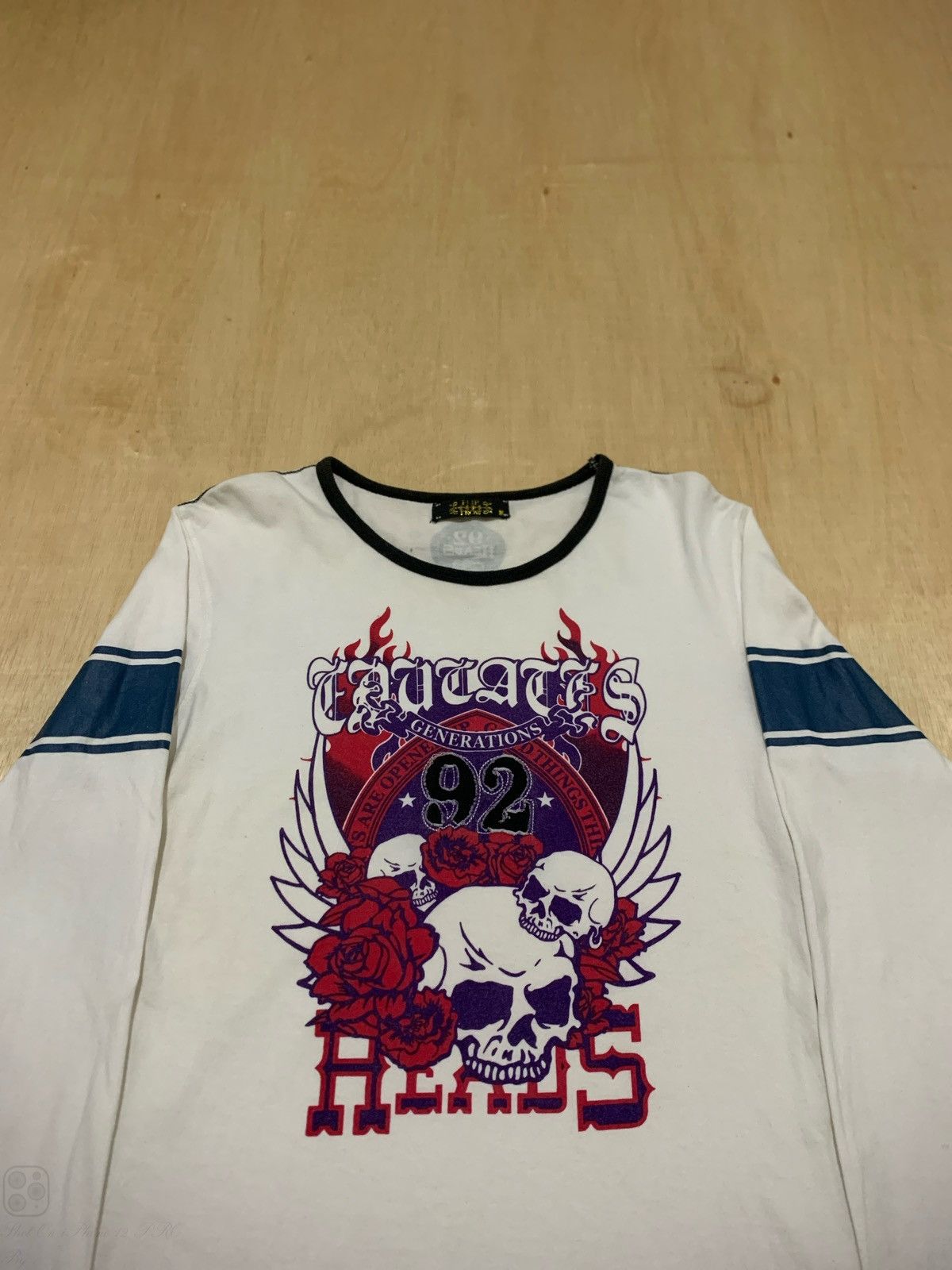 Hysteric Glamour × If Six Was Nine × Japanese Brand Y2k Flip Frow Skull ifsixwasnine Longslevee Size US M / EU 48-50 / 2 - 2 Thumbnail
