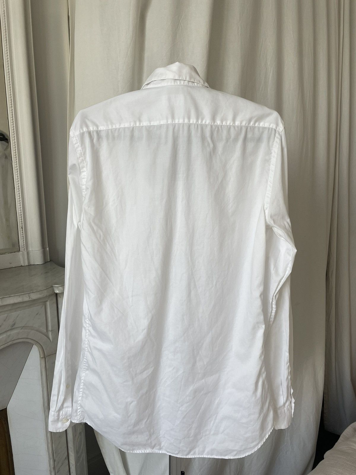 Prada Prada White Cotton Shirt. Size 41 Size US M / EU 48-50 / 2 - 4 Thumbnail