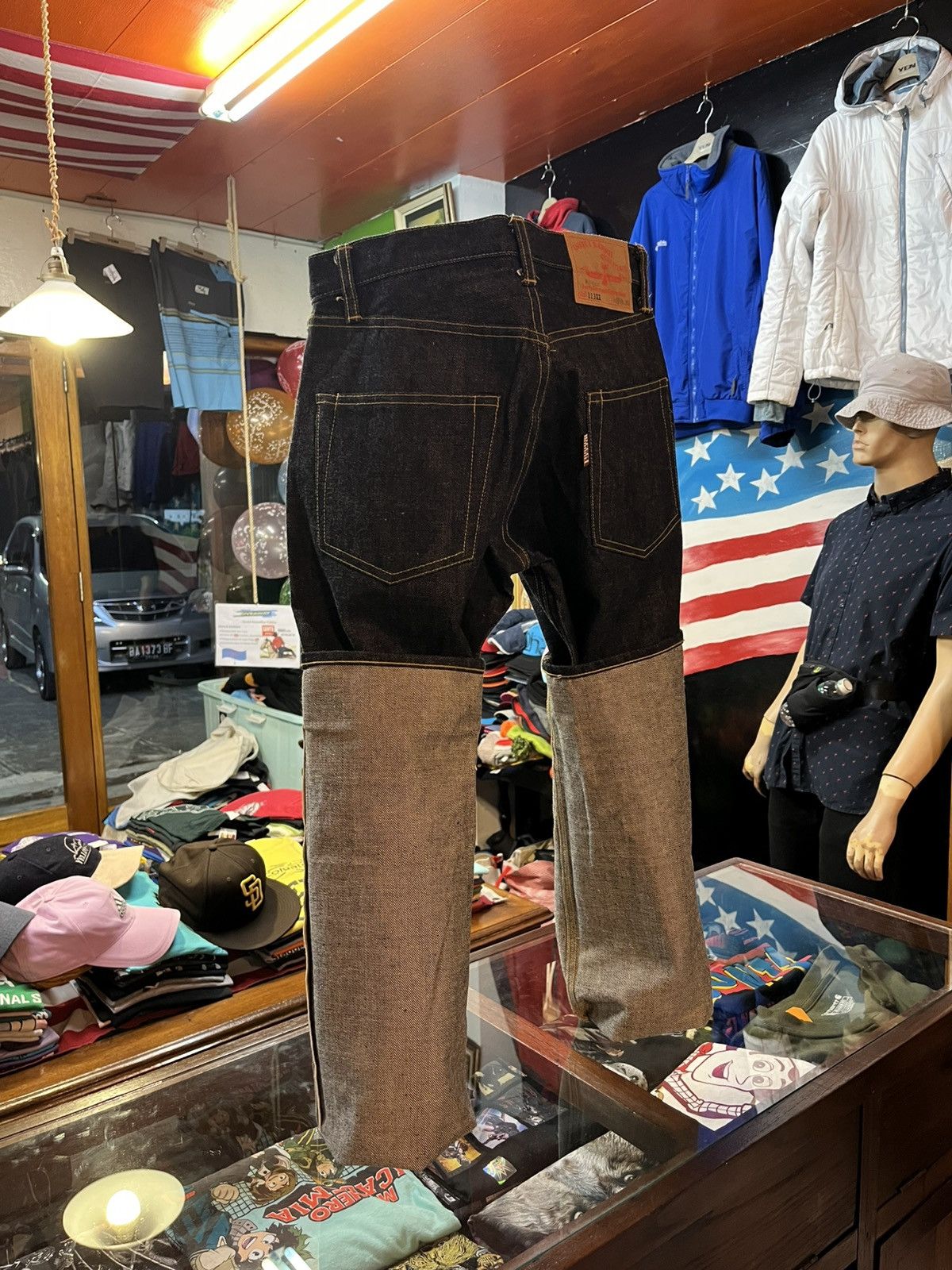 Japanese Brand × Vintage Vintage 00’s Infect Barrel Denim Pants Size US 30 / EU 46 - 2 Thumbnail
