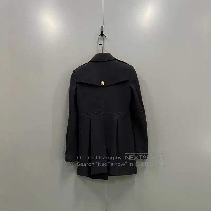 Burberry Burberry Women's Dark Blue Cotton Trench Coat. Size XXS / US 00 / IT 34 - 2 Thumbnail