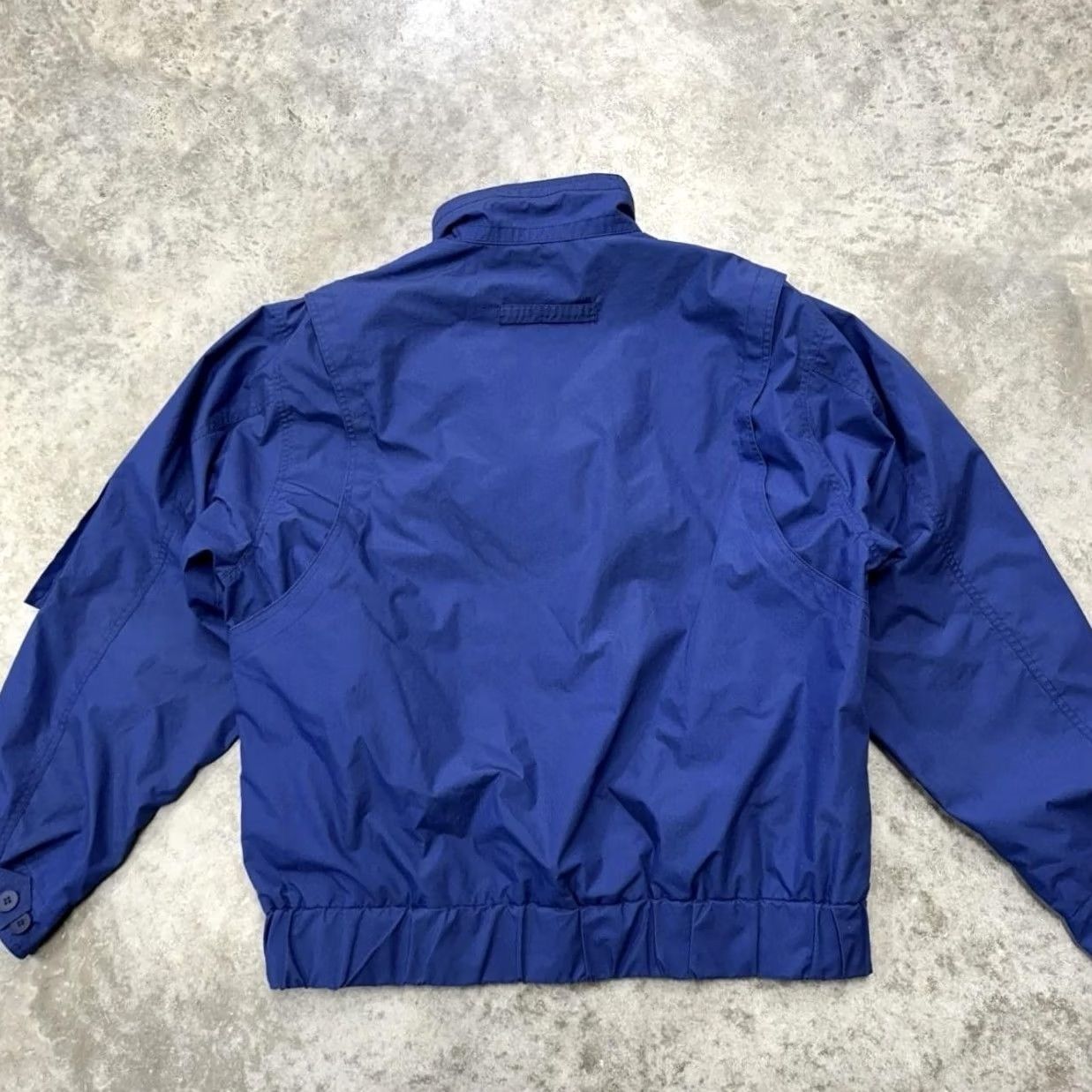 London Fog London Fog Jacket Mens LT Blue Nylon Zip Stand Collar Lined Windbreaker Long Bomber Casual Travel Size US L / EU 52-54 / 3 - 7 Thumbnail
