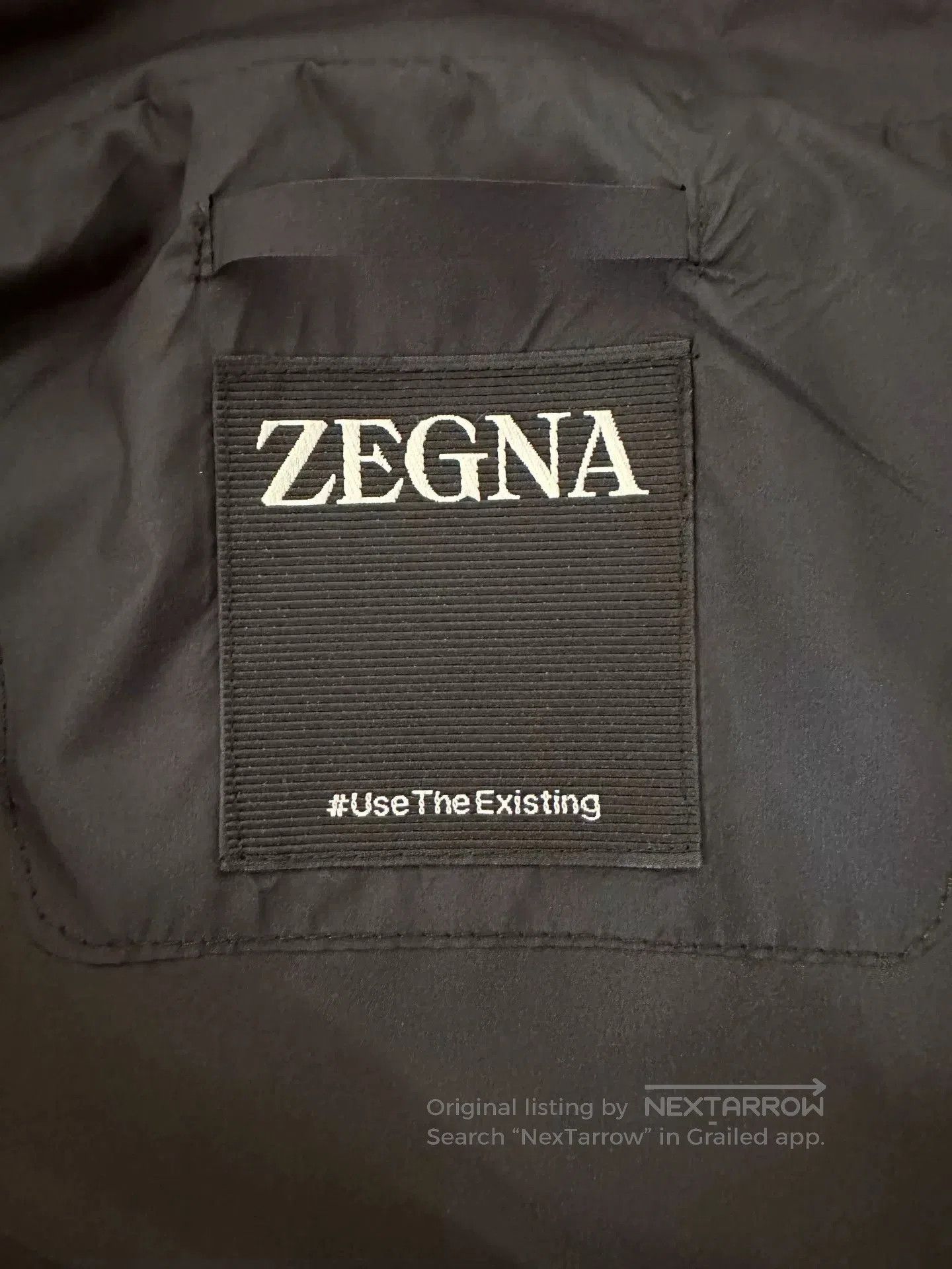 Ermenegildo Zegna Zegna Black Casual Jacket. Size US XL / EU 56 / 4 - 8 Thumbnail