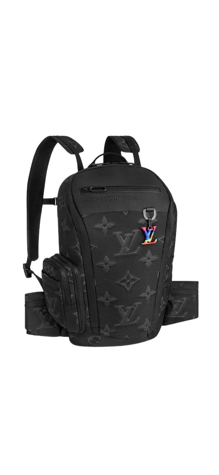 Image of Louis Vuitton Louis Vuitton 2054 Mountain Backpack in Black, Men's