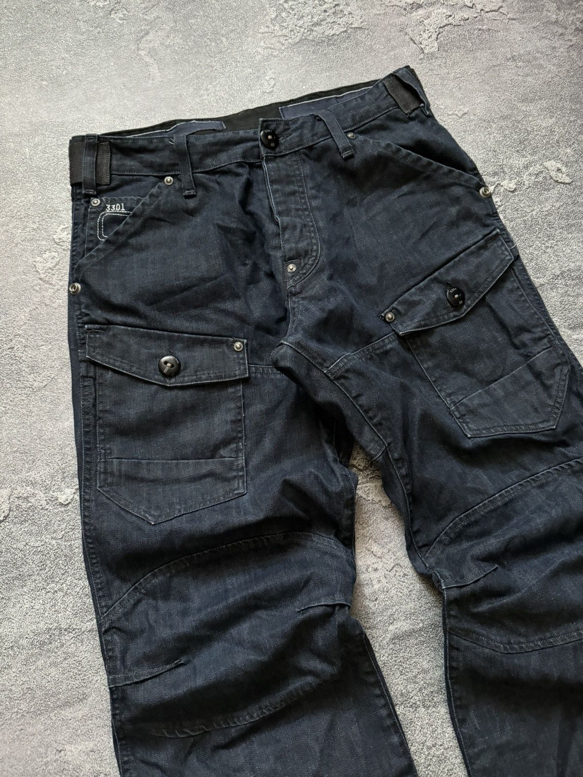 G star raw 33/32 storm Elwood denim pant trouser Jean chino