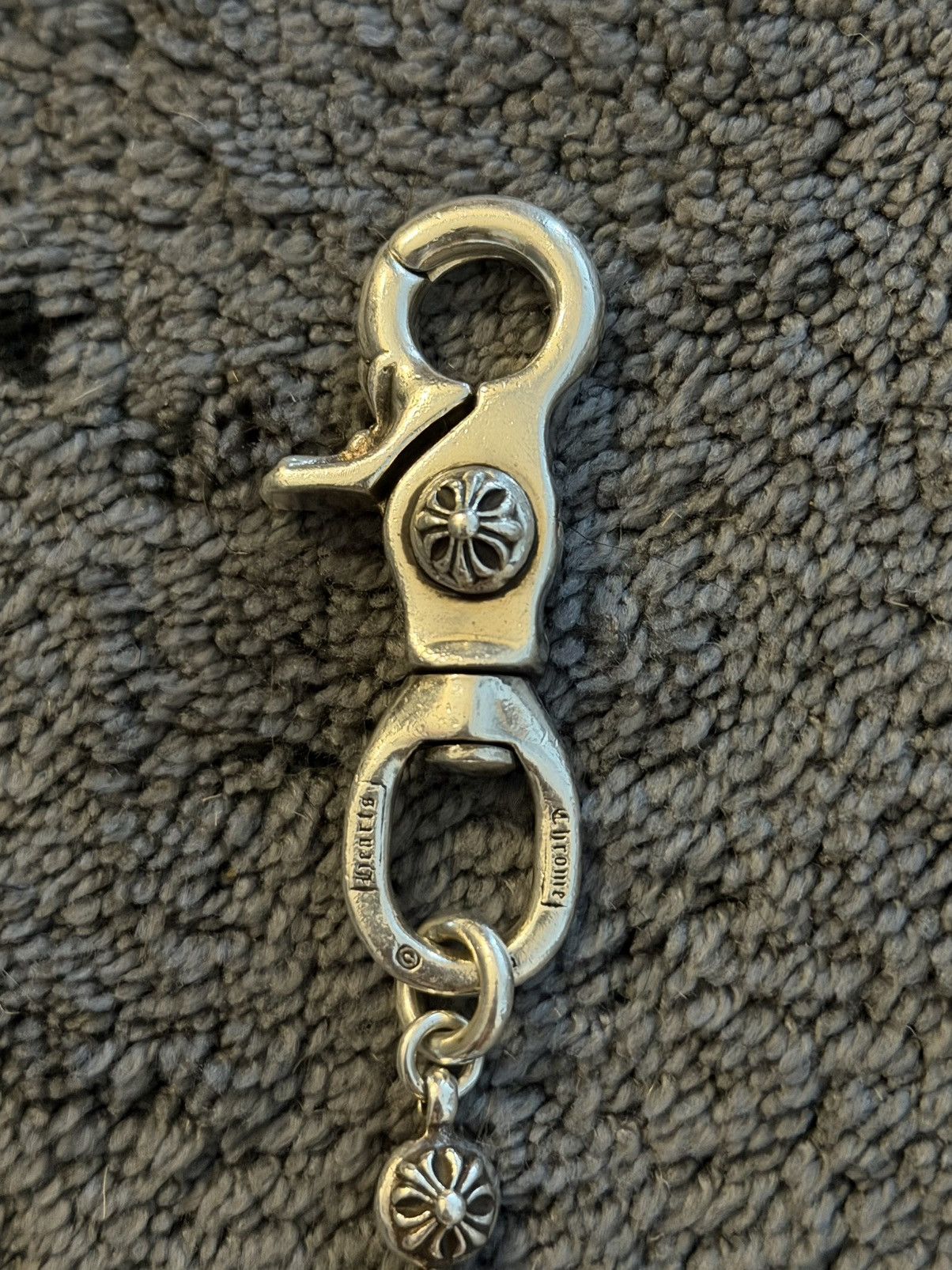 Chrome Hearts Single Clasp 24” Cross Ball Wallet Chain Size ONE SIZE - 4 Thumbnail