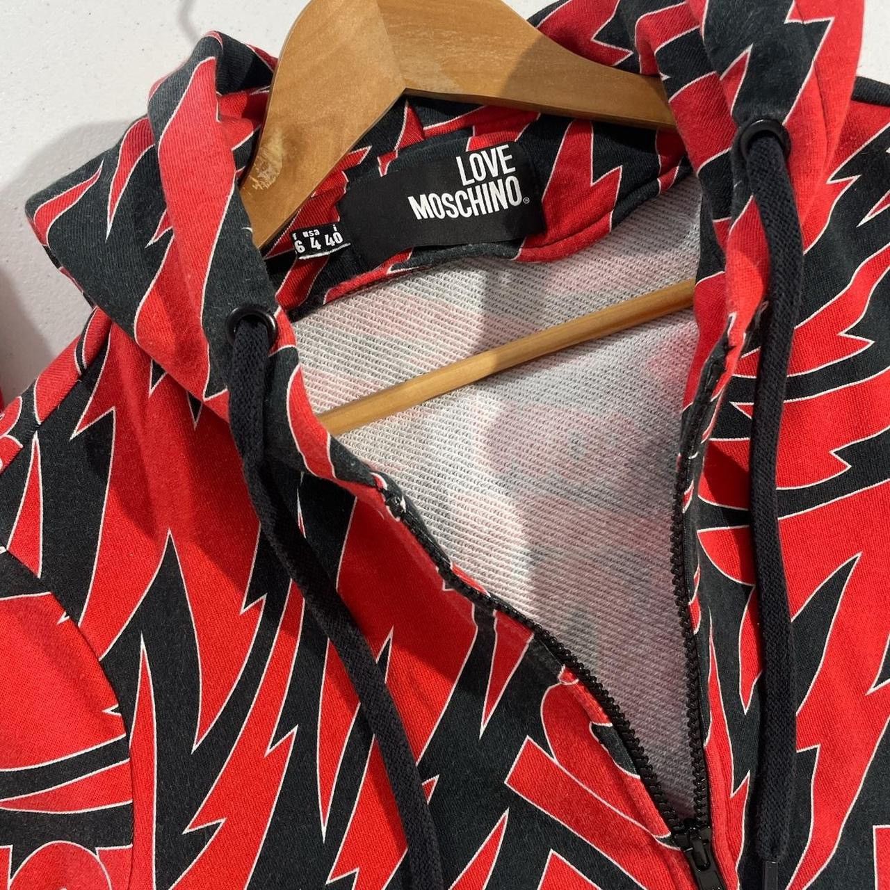 Moschino LOVE MOSCHINO all over print hoodie Size S / US 4 / IT 40 - 5 Thumbnail