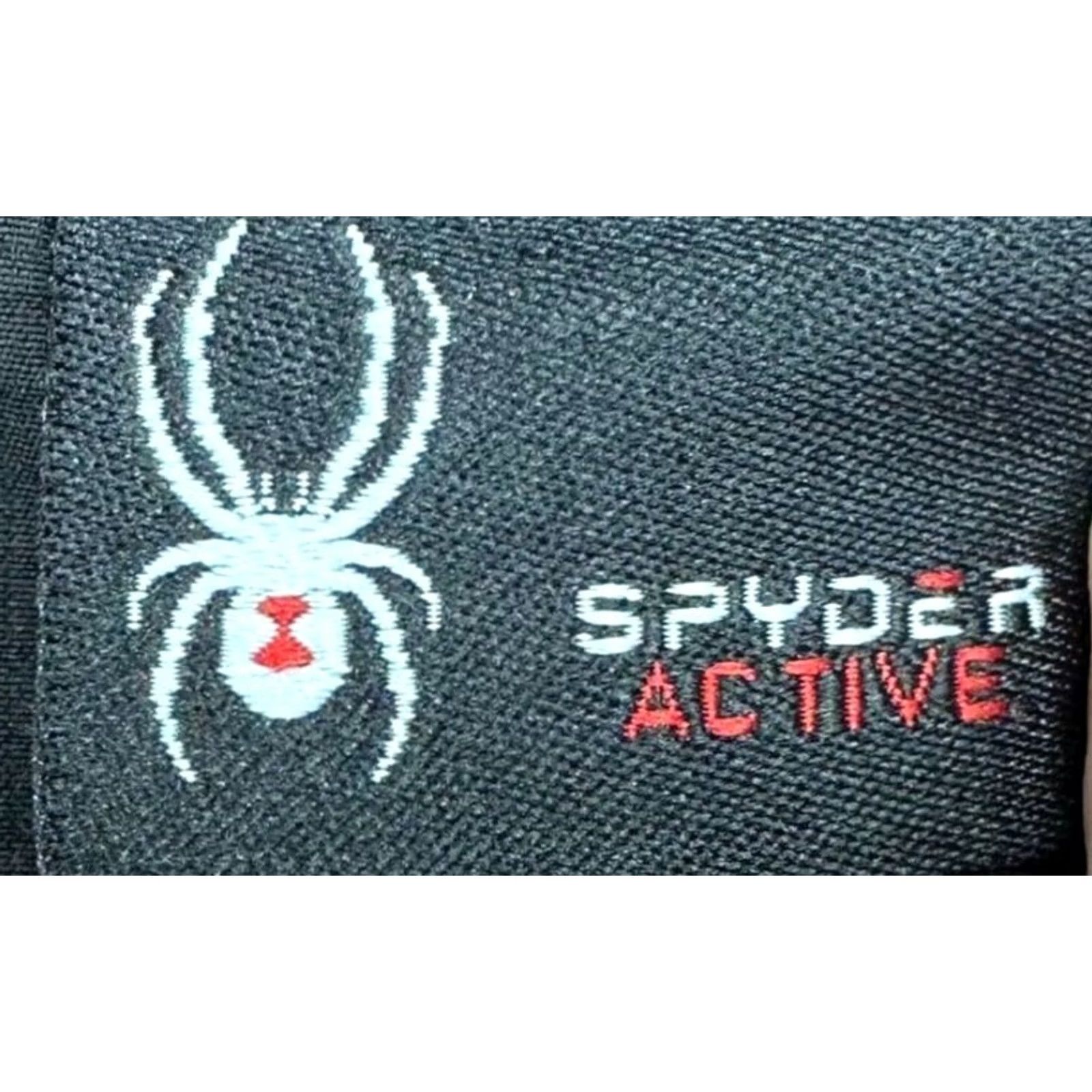 Spyder Spyder Active T-Shirt Adult Medium Black Mens Short Sleeve Crew Neck Workout Shirt Tee Regular Fit Size US M / EU 48-50 / 2 - 4 Thumbnail
