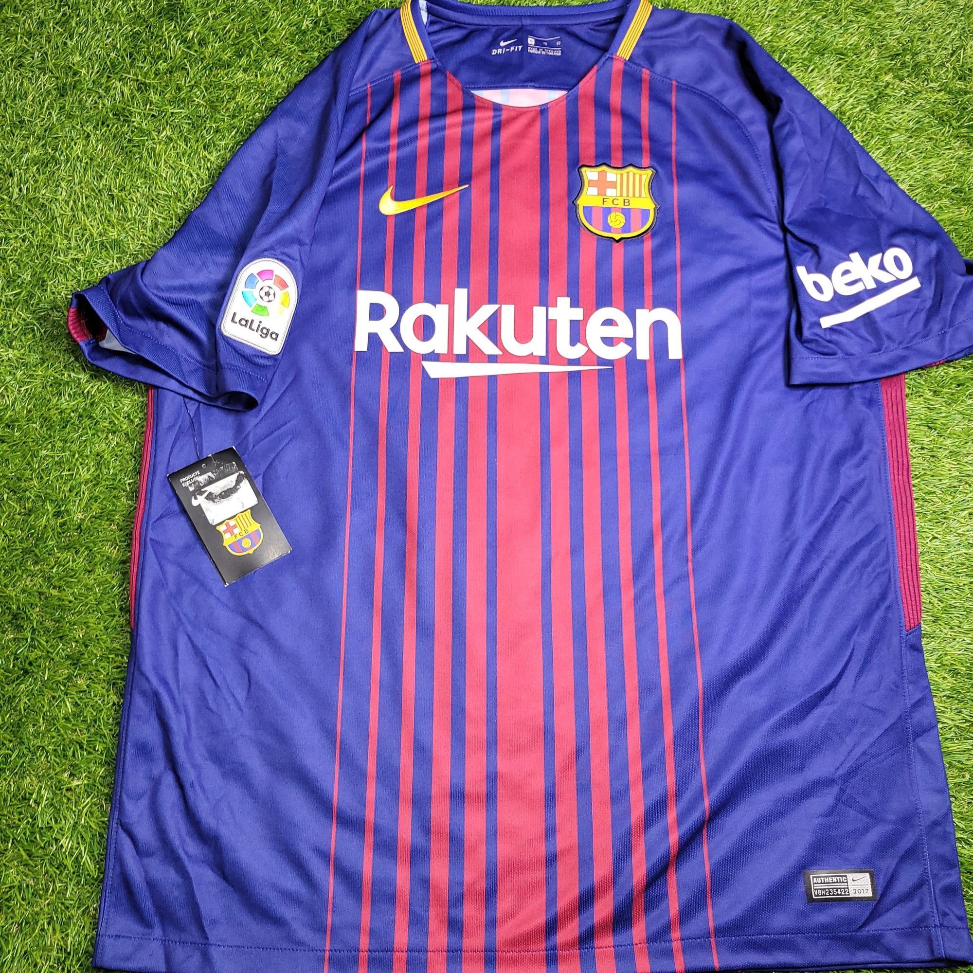 Nike Messi Barcelona 2018 2019 Home Soccer Jersey Shirt BNWT XL Size US XL / EU 56 / 4 - 2 Thumbnail