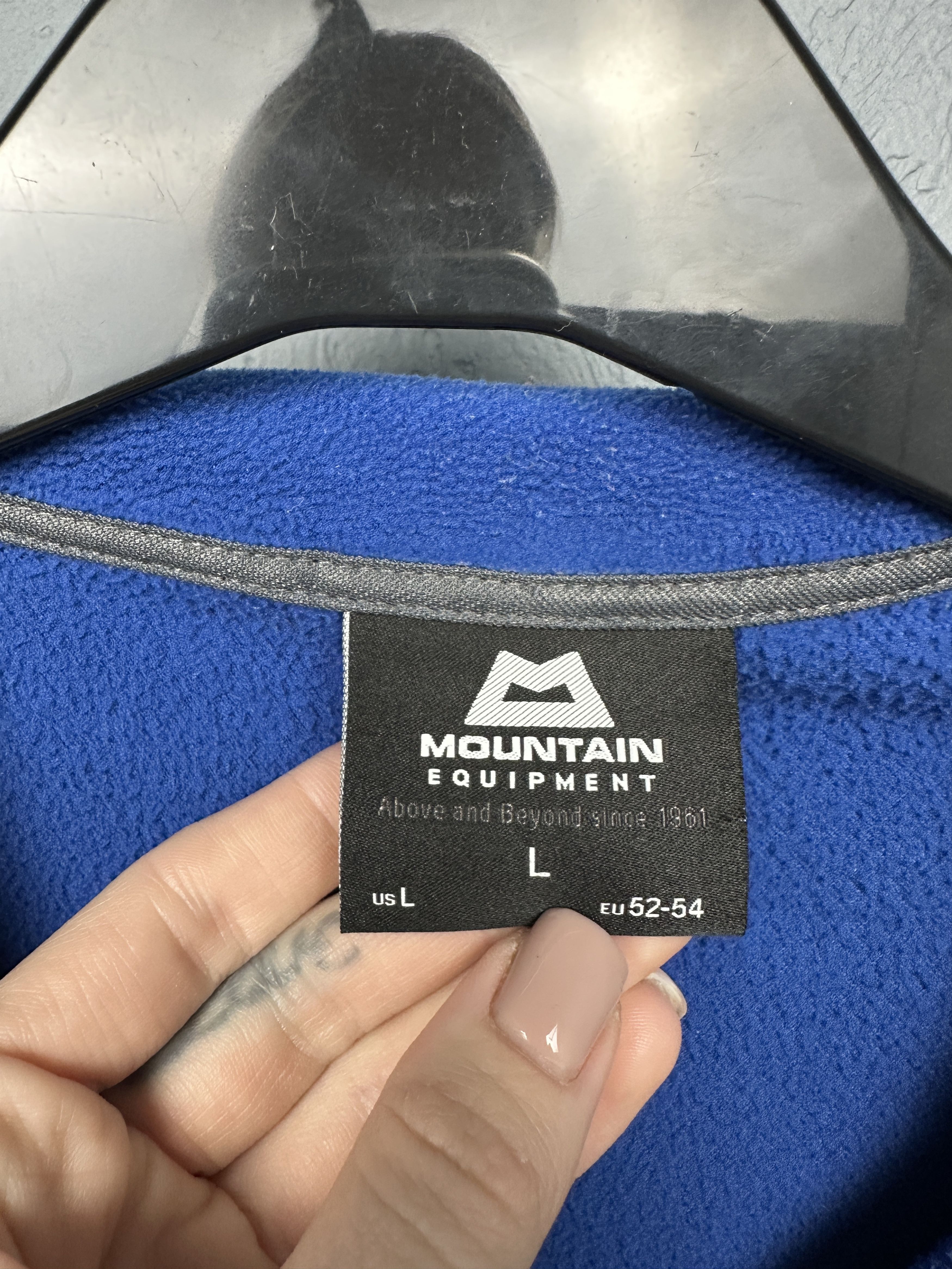 Mountain Equipment Company Mountain Equipment Vintage Mens 1\4 Zip Fleece Jacket Size US L / EU 52-54 / 3 - 4 Thumbnail