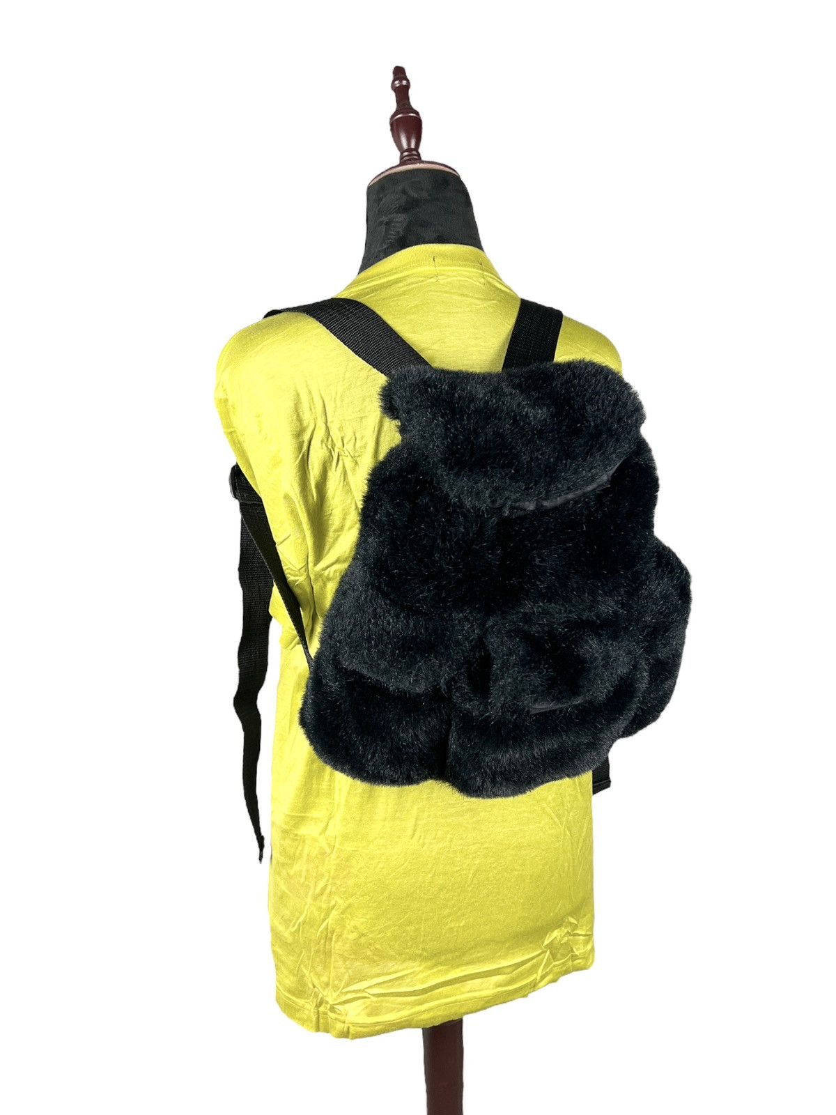 Japanese Brand 1990s Super Lovers Fur Rucksack Utility Backpack Size ONE SIZE - 17 Thumbnail