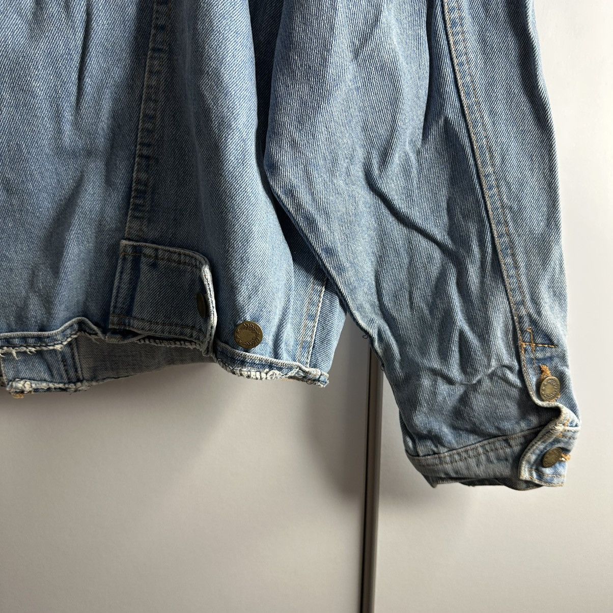 Denime 80s Made in Italy Vintage Denim Jacket Size US XL / EU 56 / 4 - 9 Thumbnail
