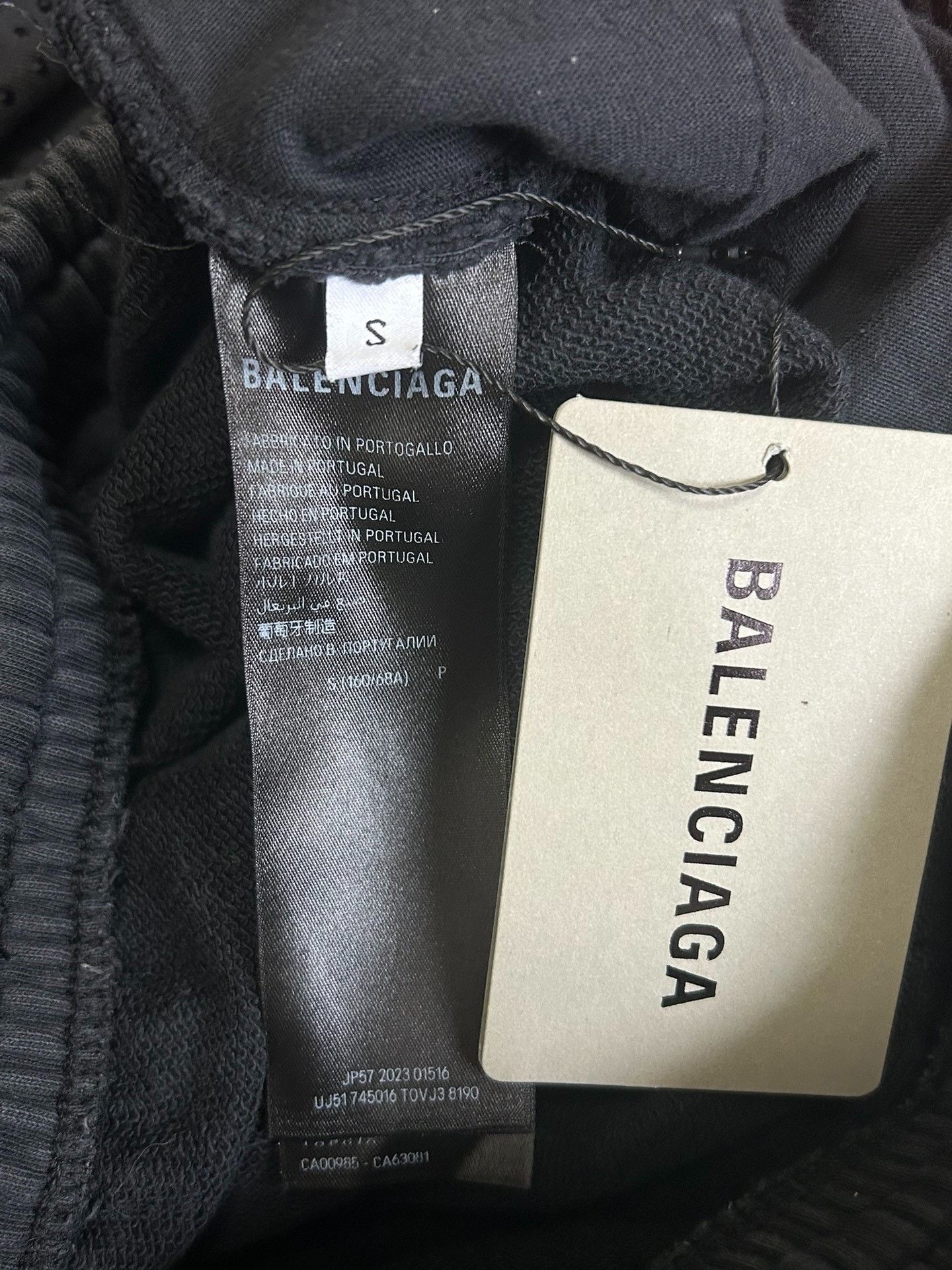 Balenciaga Balenciaga SS23 New Rhinestone Casual Wide Leg Pants with R Size US 28 / EU 44 - 4 Thumbnail