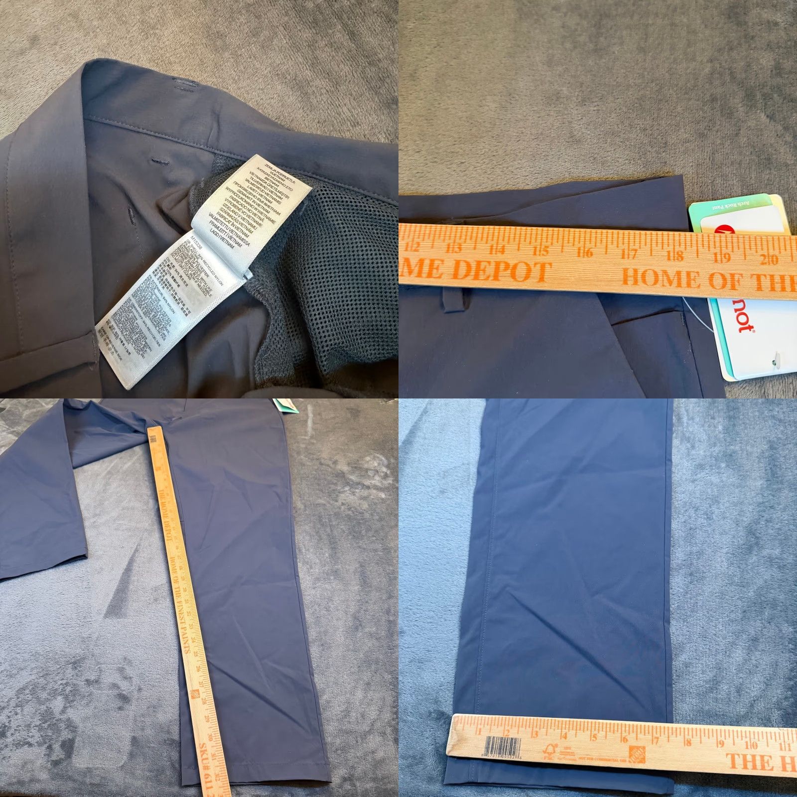 Marmot VINTAGE Marmot Arch Rock Pants Mens 36 Dark Steel Grey Hiking Outdoor M15338-1132 NWT Size US 36 / EU 52 - 8 Thumbnail