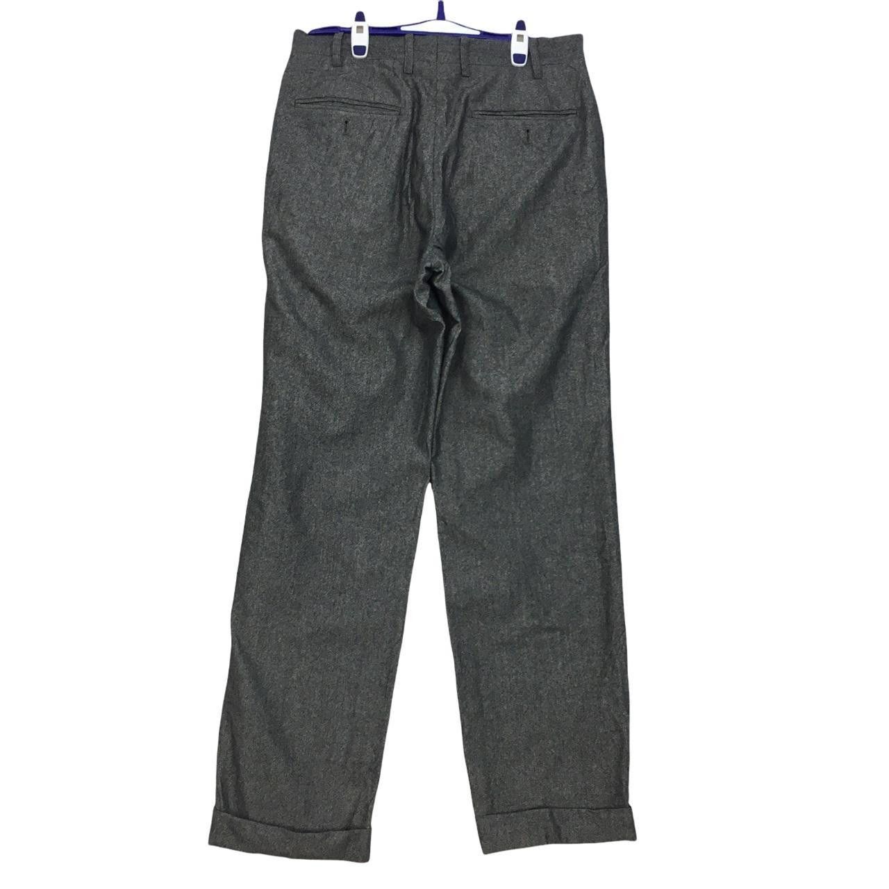 Hiroko Koshino Homme Vtg HIROKO KOSHINO Long Pants Trousers Cuff Leg Formal Size US 29 - 2 Thumbnail
