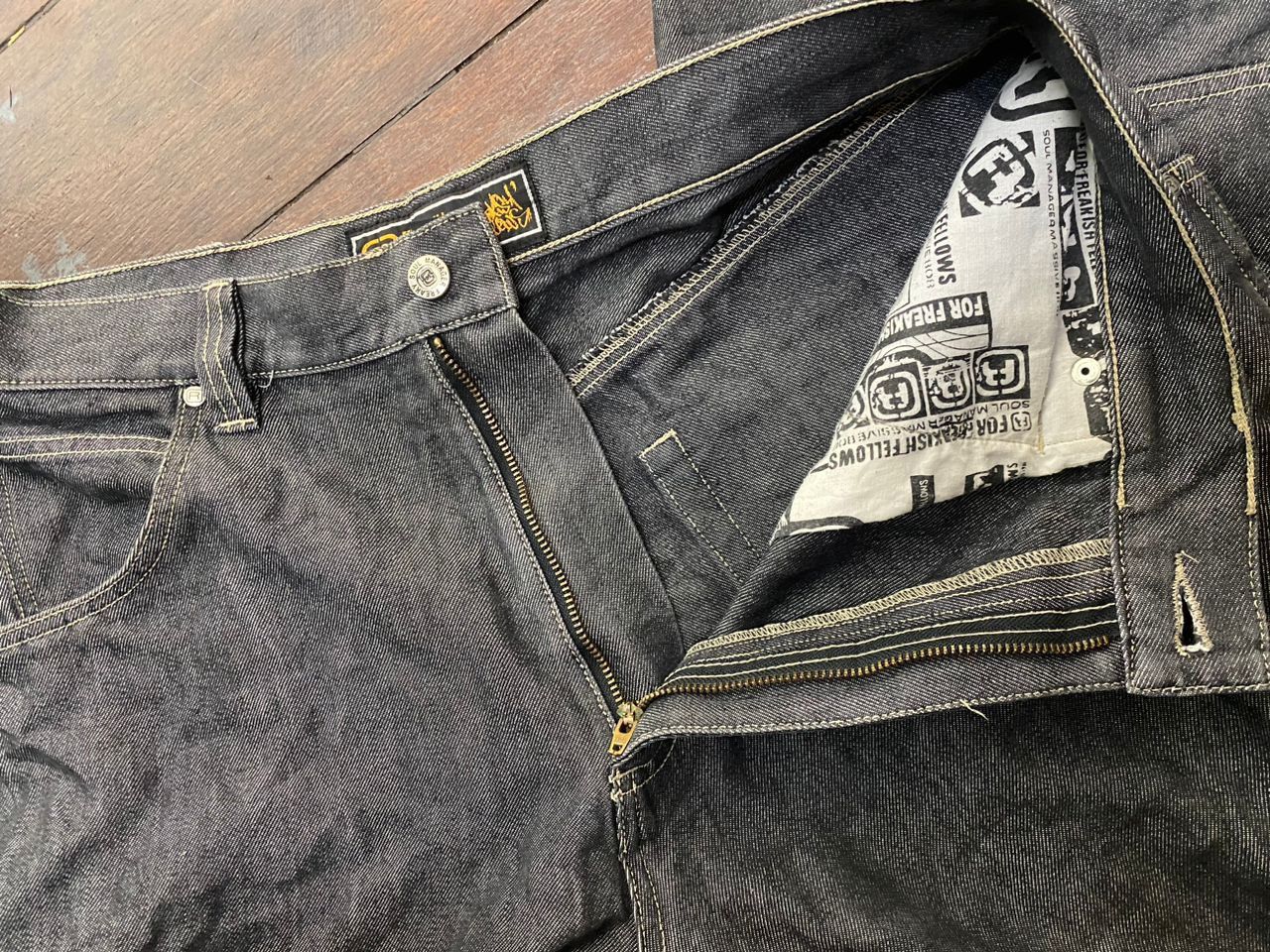 Other Freaky massive distressed denim baggy cargo pants Size US 36 / EU 52 - 9 Thumbnail