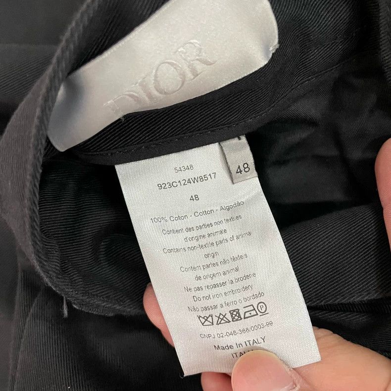 Dior Dior Black trousers 2502-Nextarrow Size 48R - 9 Thumbnail