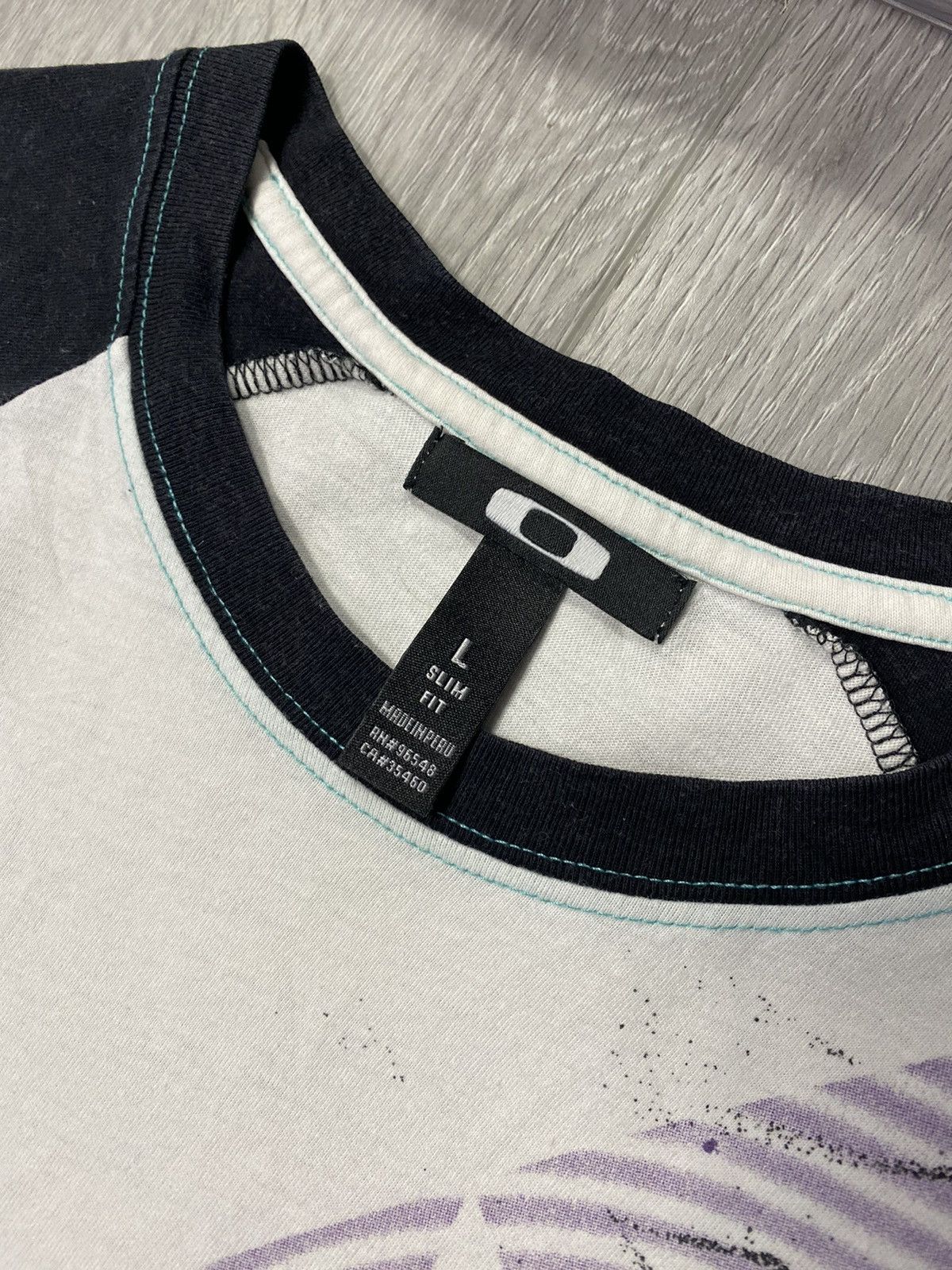 Oakley × Vintage Oakley All Over Printed Long Sleeve Tee Size US M / EU 48-50 / 2 - 5 Thumbnail