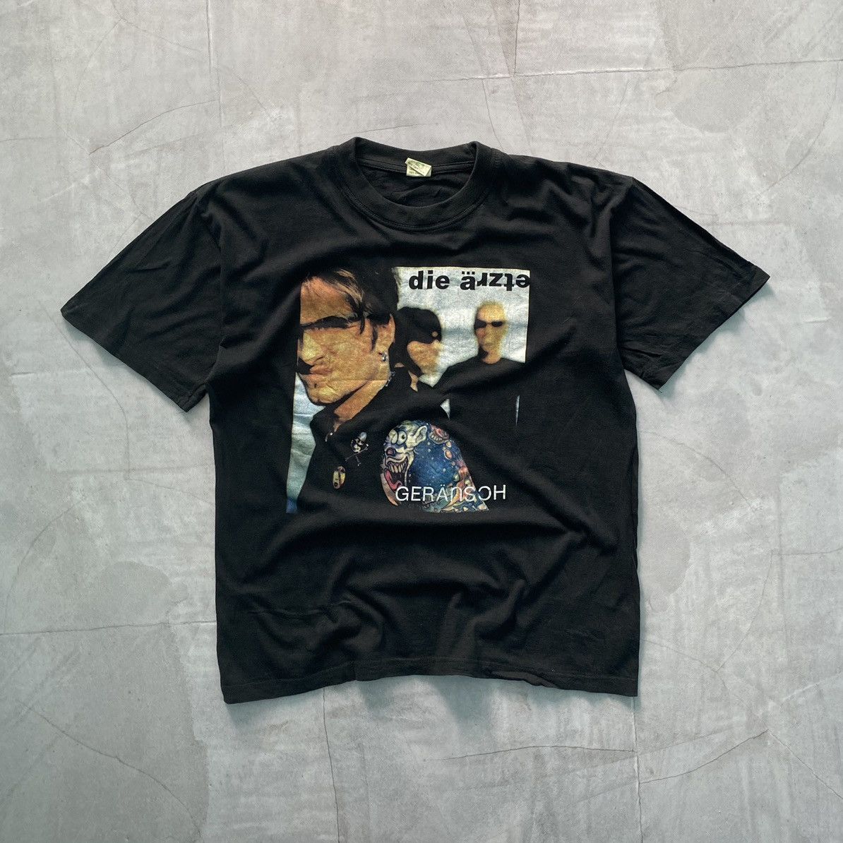 Vintage Die Arzte Gerausch Album Rare Logo T-shirt Rammstein Style Size US L / EU 52-54 / 3 - 1 Thumbnail