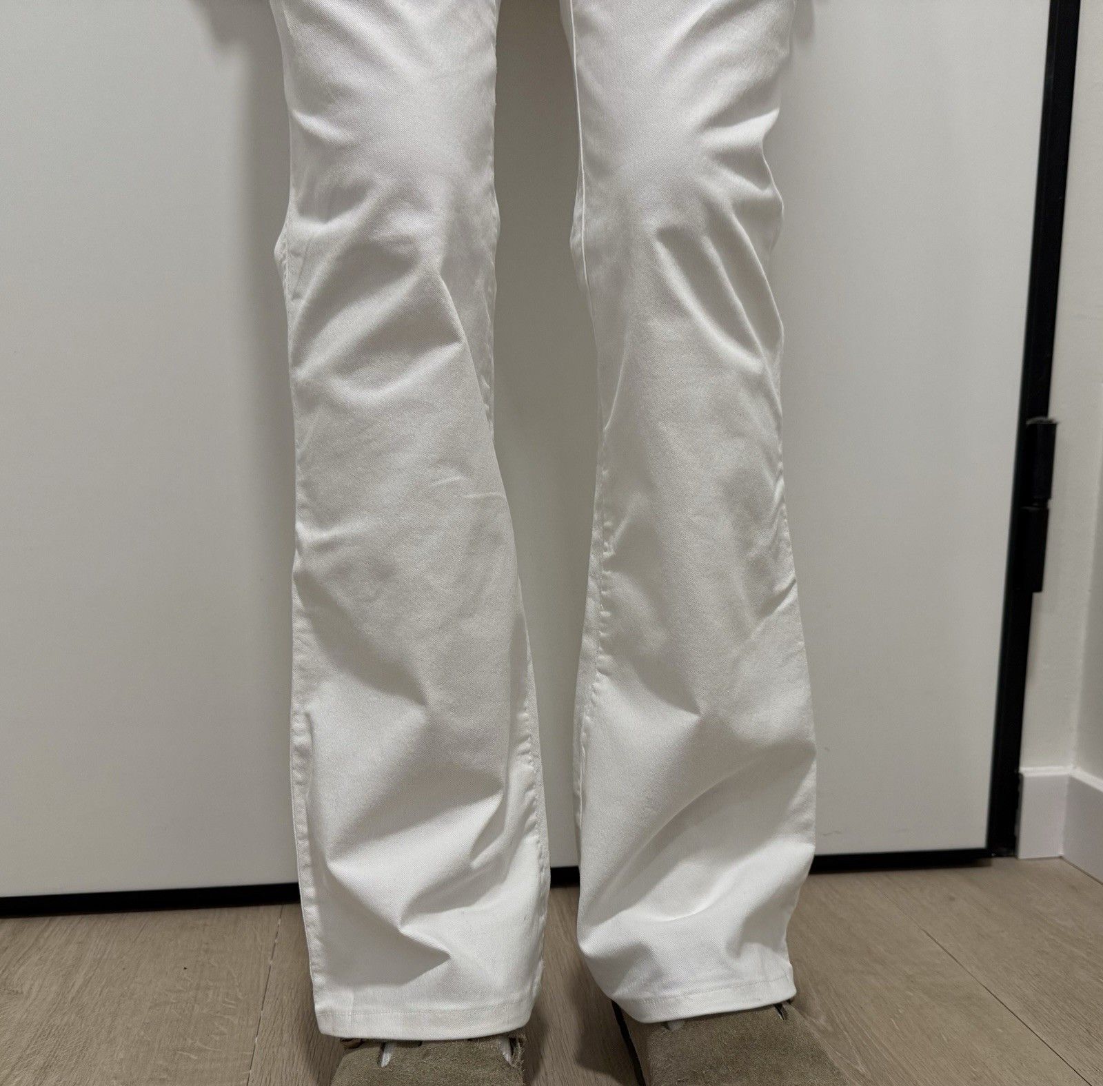 Moschino DDP Moschino Jeans Vintage Flared Pants Mid Rise Size 29 Size 24" / US 00 / IT 34 - 9 Thumbnail