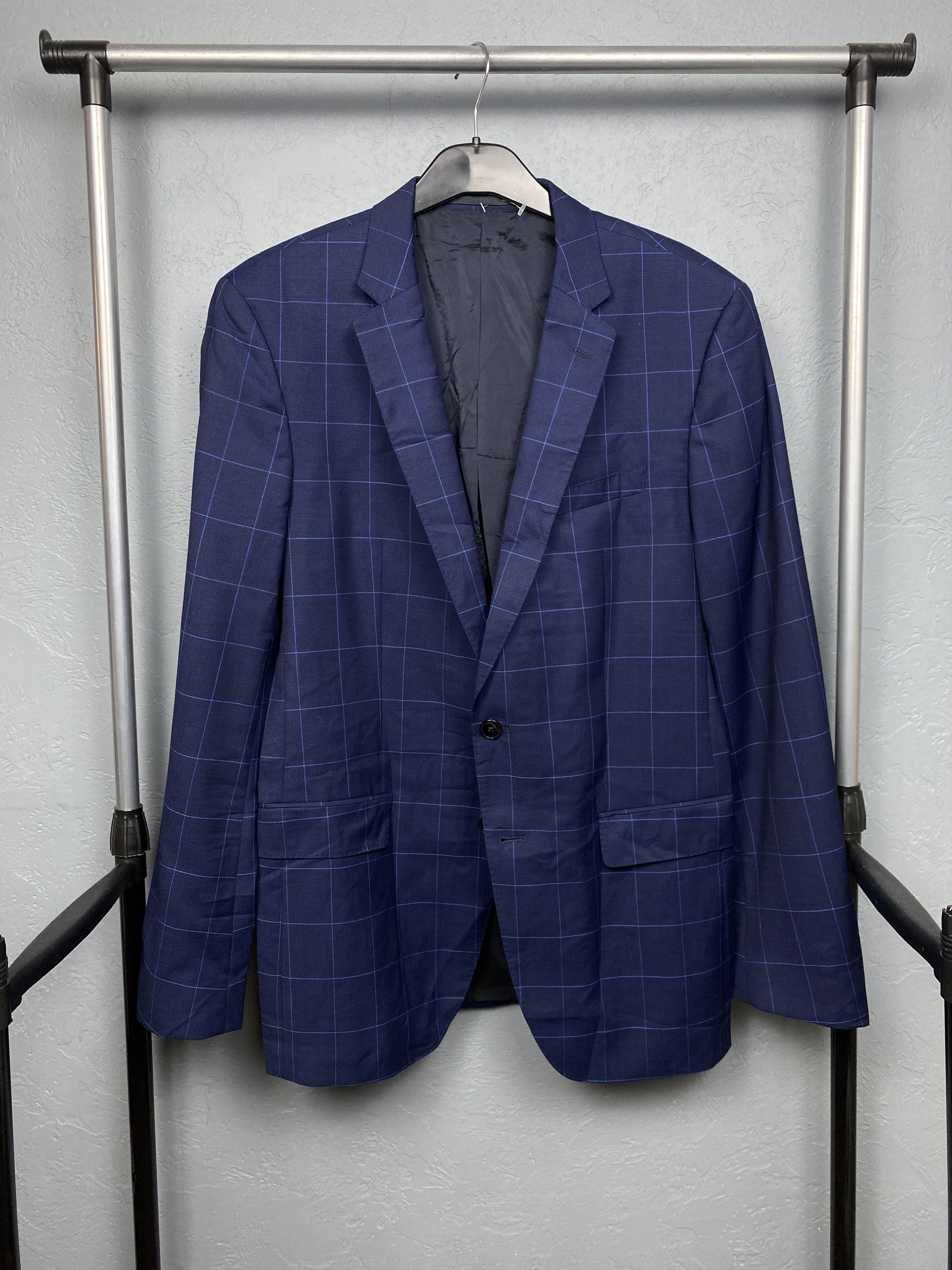 Hugo Boss Hugo Boss Mens Wool Blazer Jacket Size US L / EU 52-54 / 3 - 1 Thumbnail