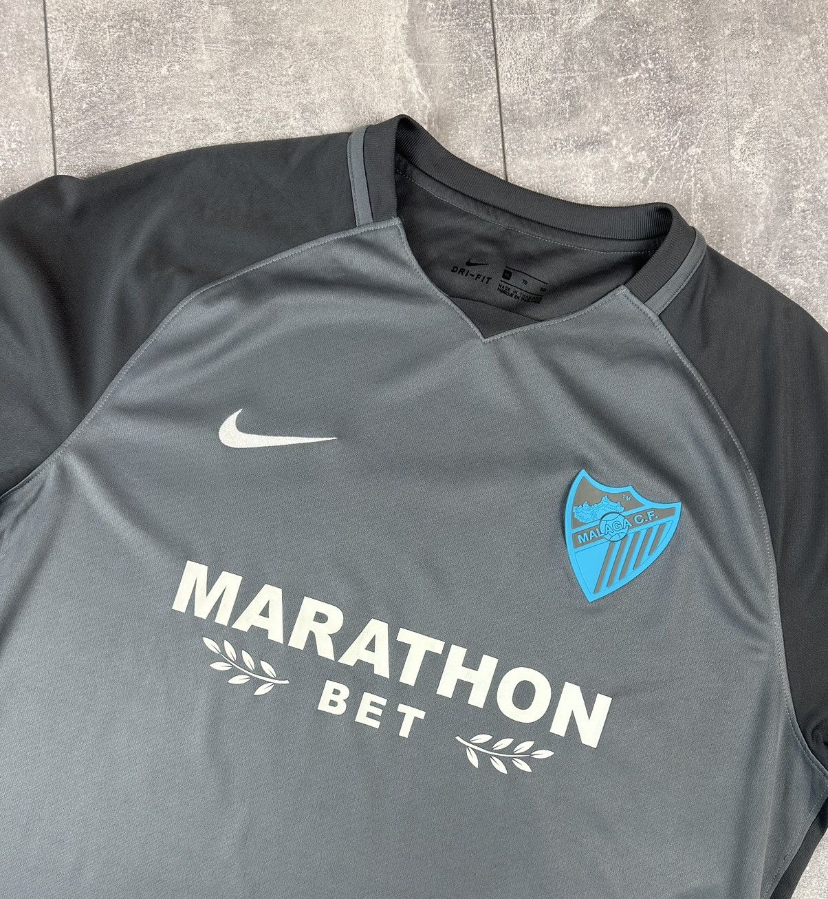 Nike Nike Malaga CF 2017/18 Away Soccer Football Jersey Size US XL / EU 56 / 4 - 5 Thumbnail
