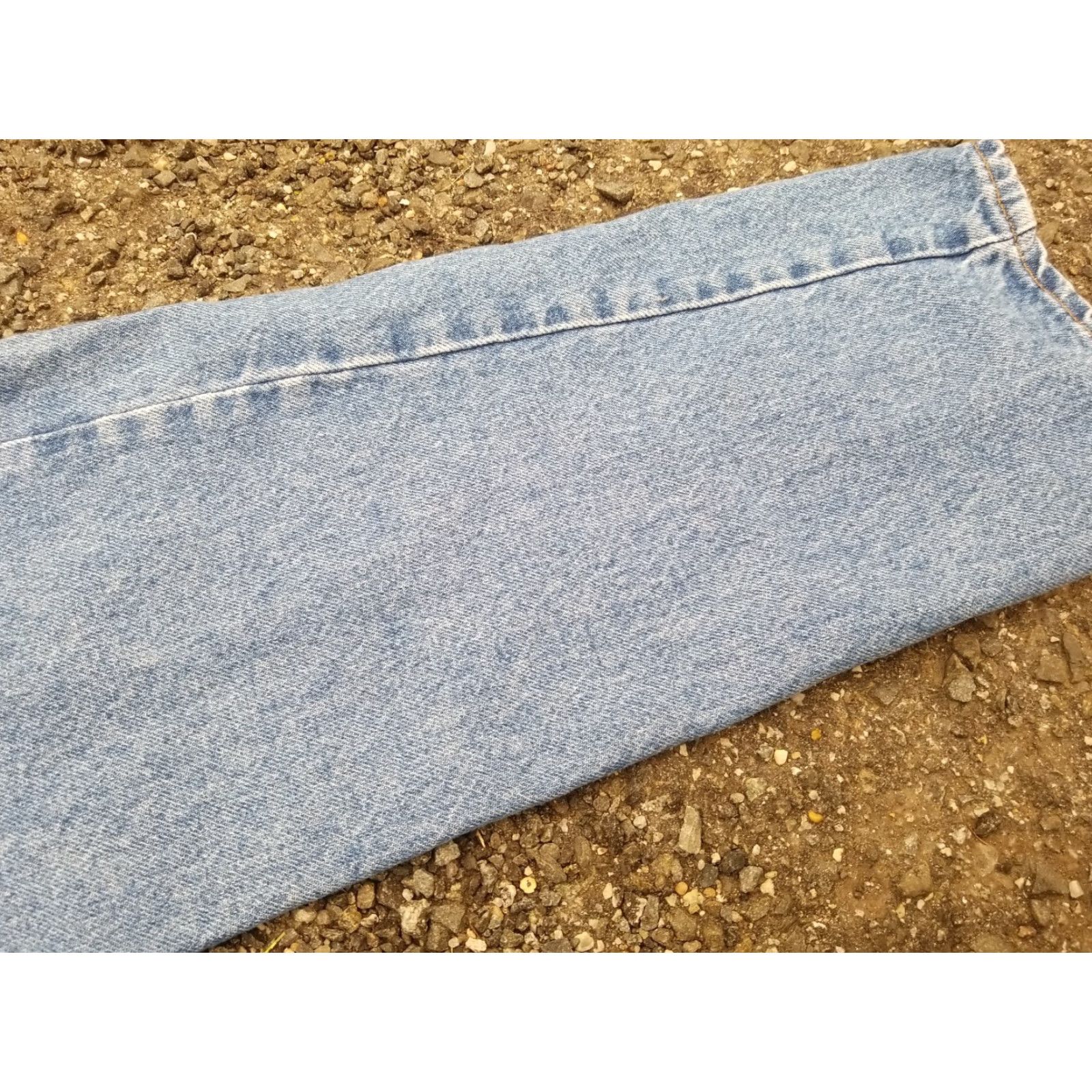 Vintage VINTAGE Levi’s 505 Jeans 36x32 Men Denim Blue Regular Straight 90s Grunge Logo Pocket Leather Patch Inseam 32 Size US 36 / EU 52 - 5 Thumbnail