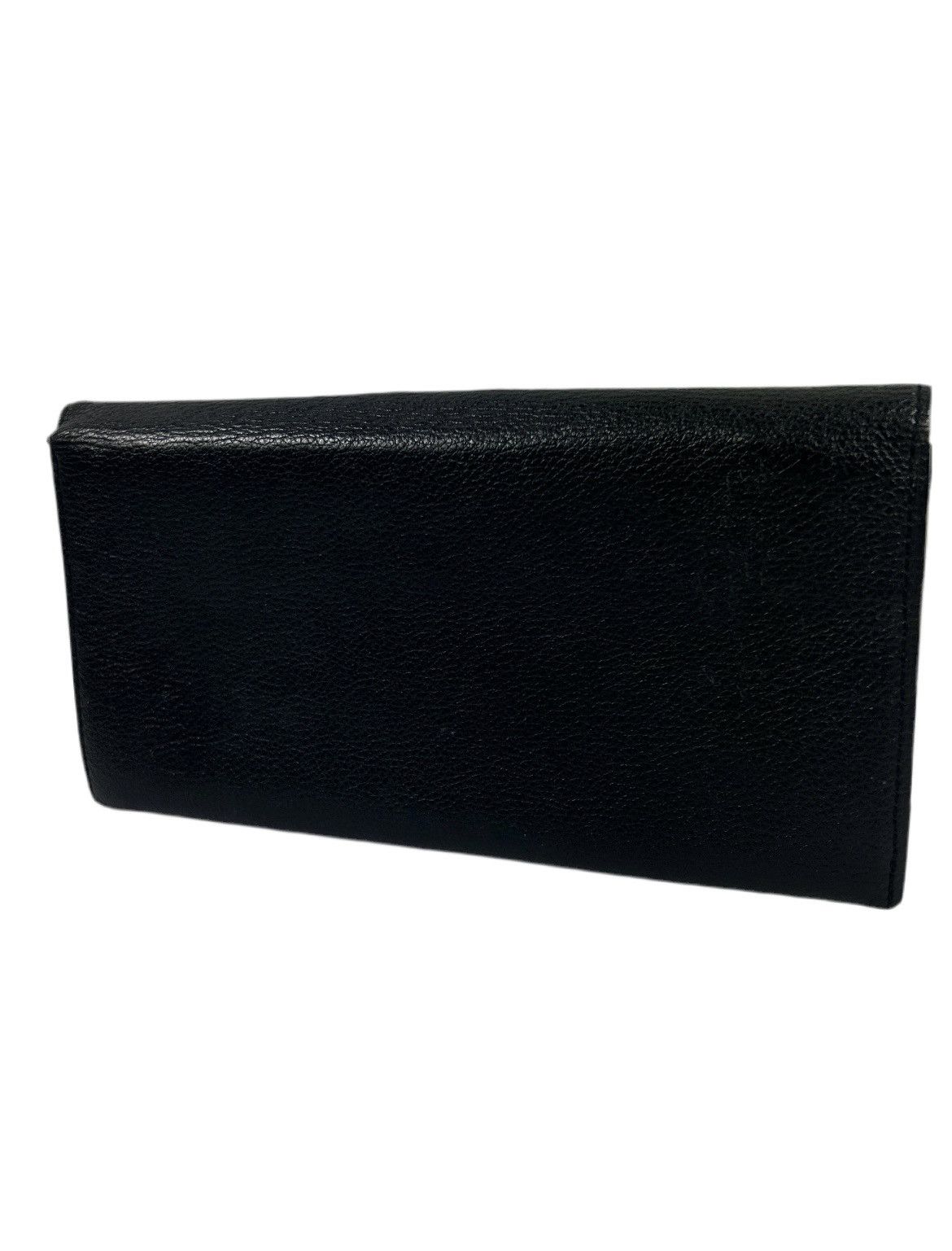 Yves Saint Laurent Yves Saint Laurent Leather Long Wallet Size ONE SIZE - 3 Thumbnail