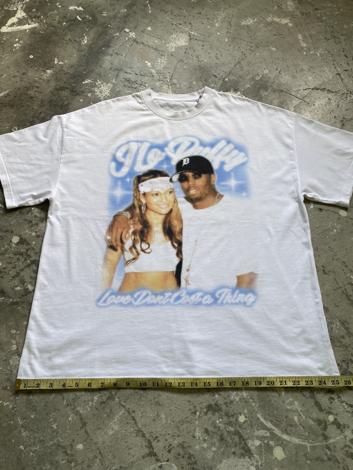 Rap Tees Puff Daddy Jennifer Lopez Rap Tee Size US L / EU 52-54 / 3 - 9 Thumbnail